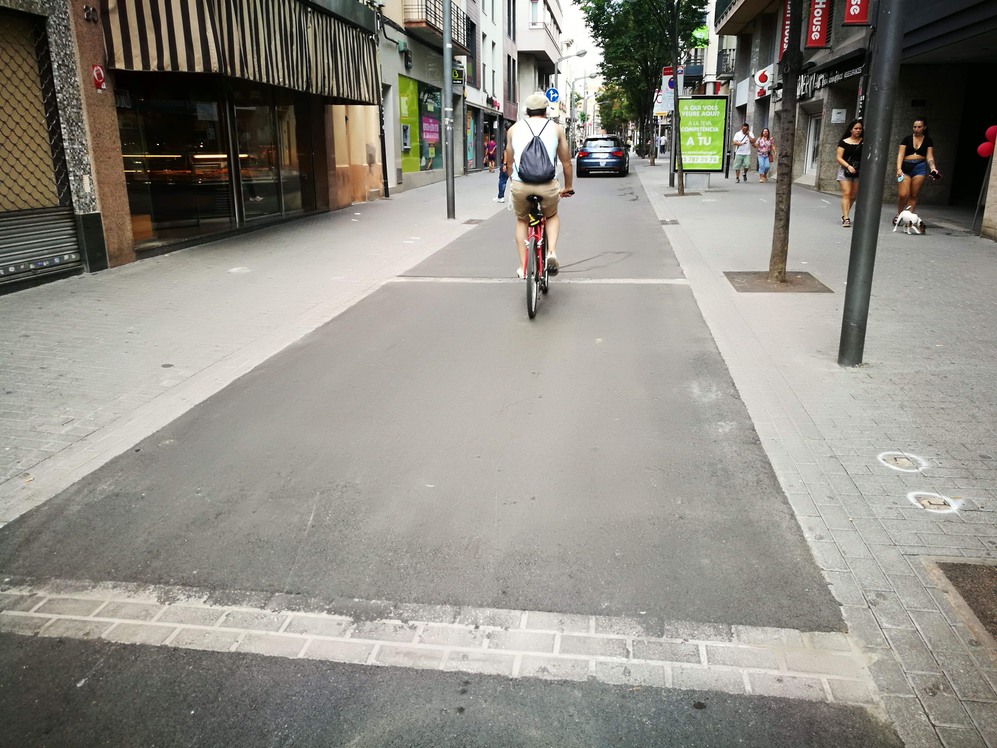 Al passeig de Francesc Macià s'han realitzat obres de millora aquest estiu