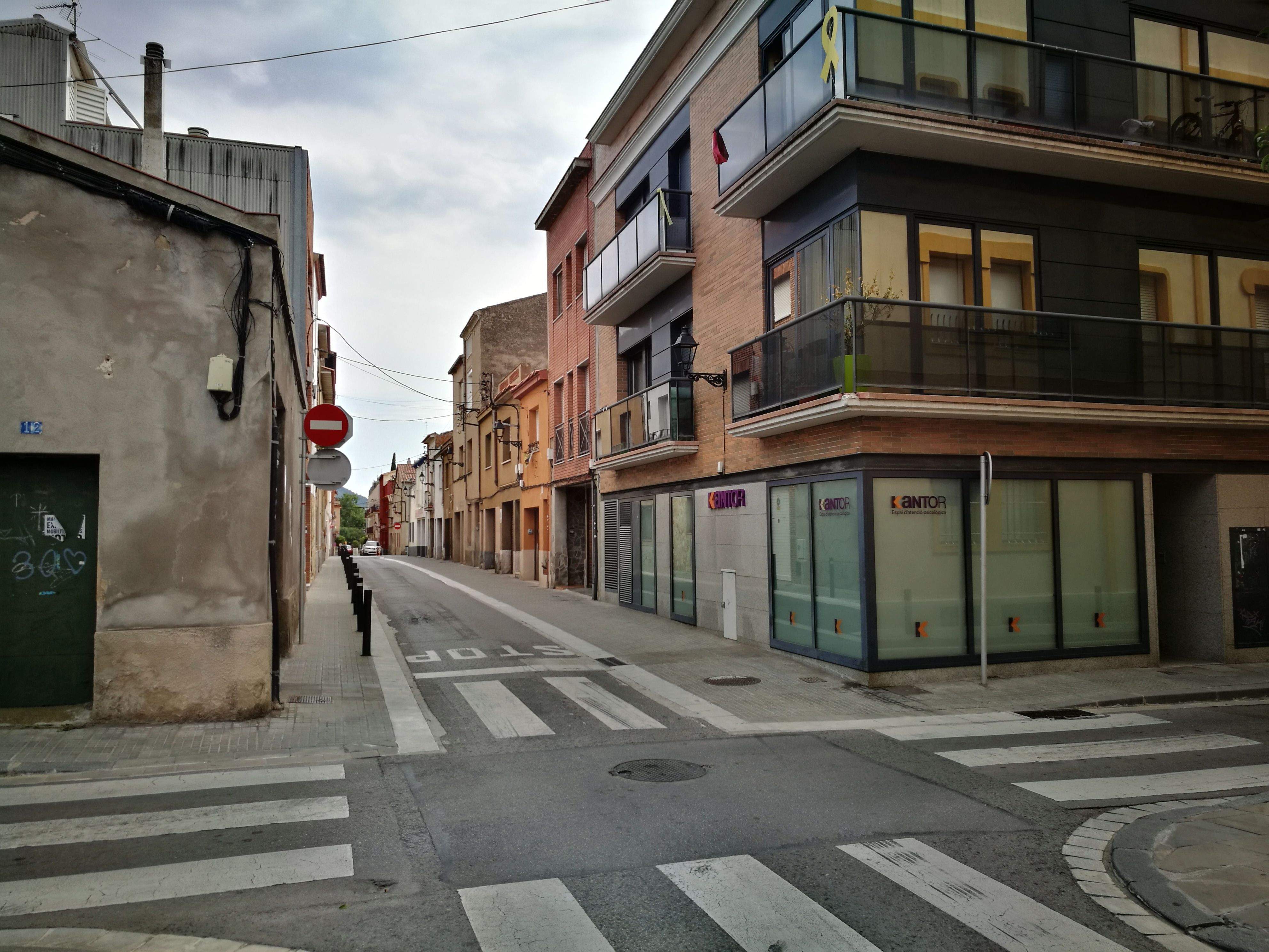 Carrer Sant Sebastià amb Llobateras, Rubí