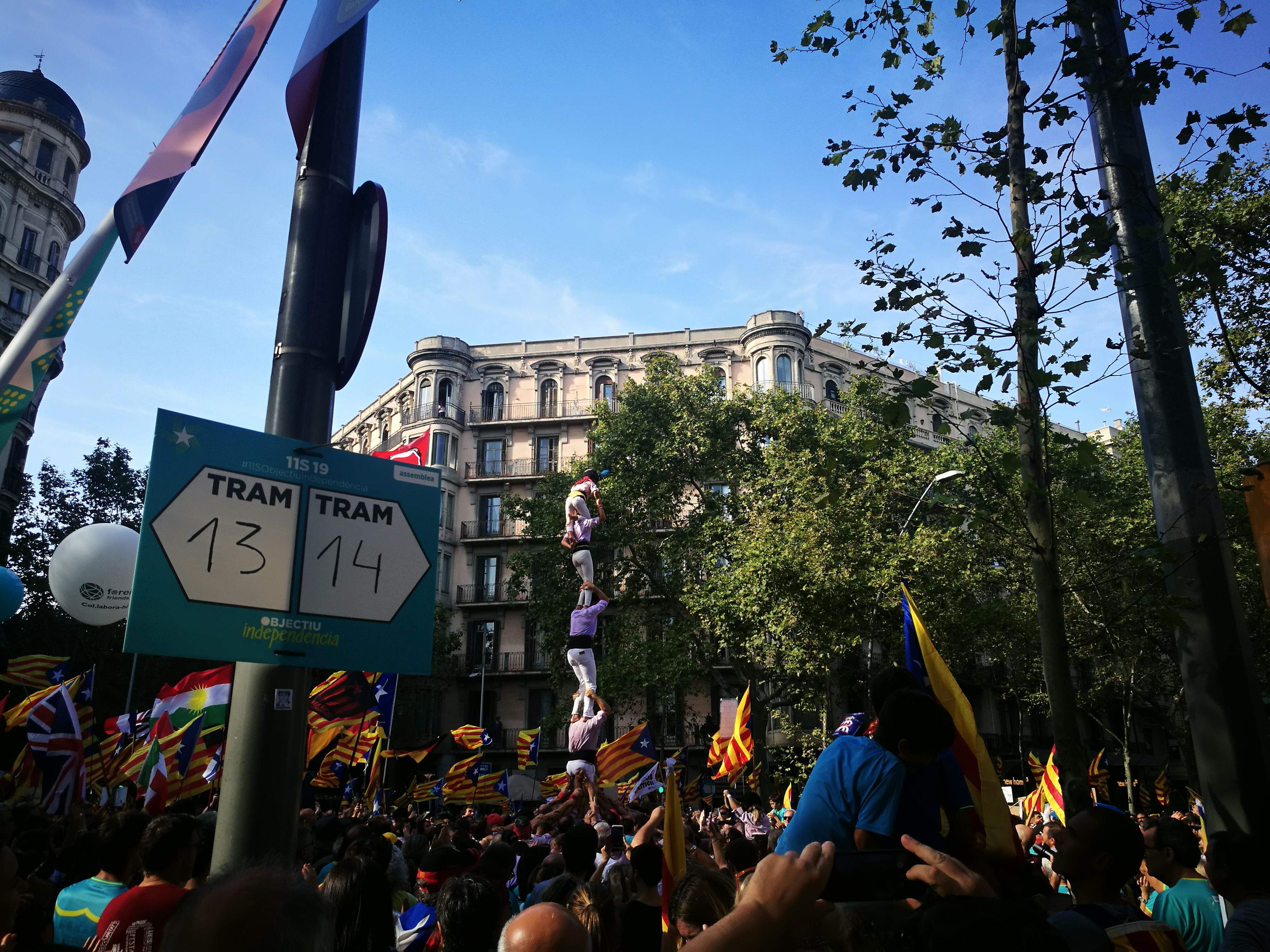 Manifestació Diada a Barcelona