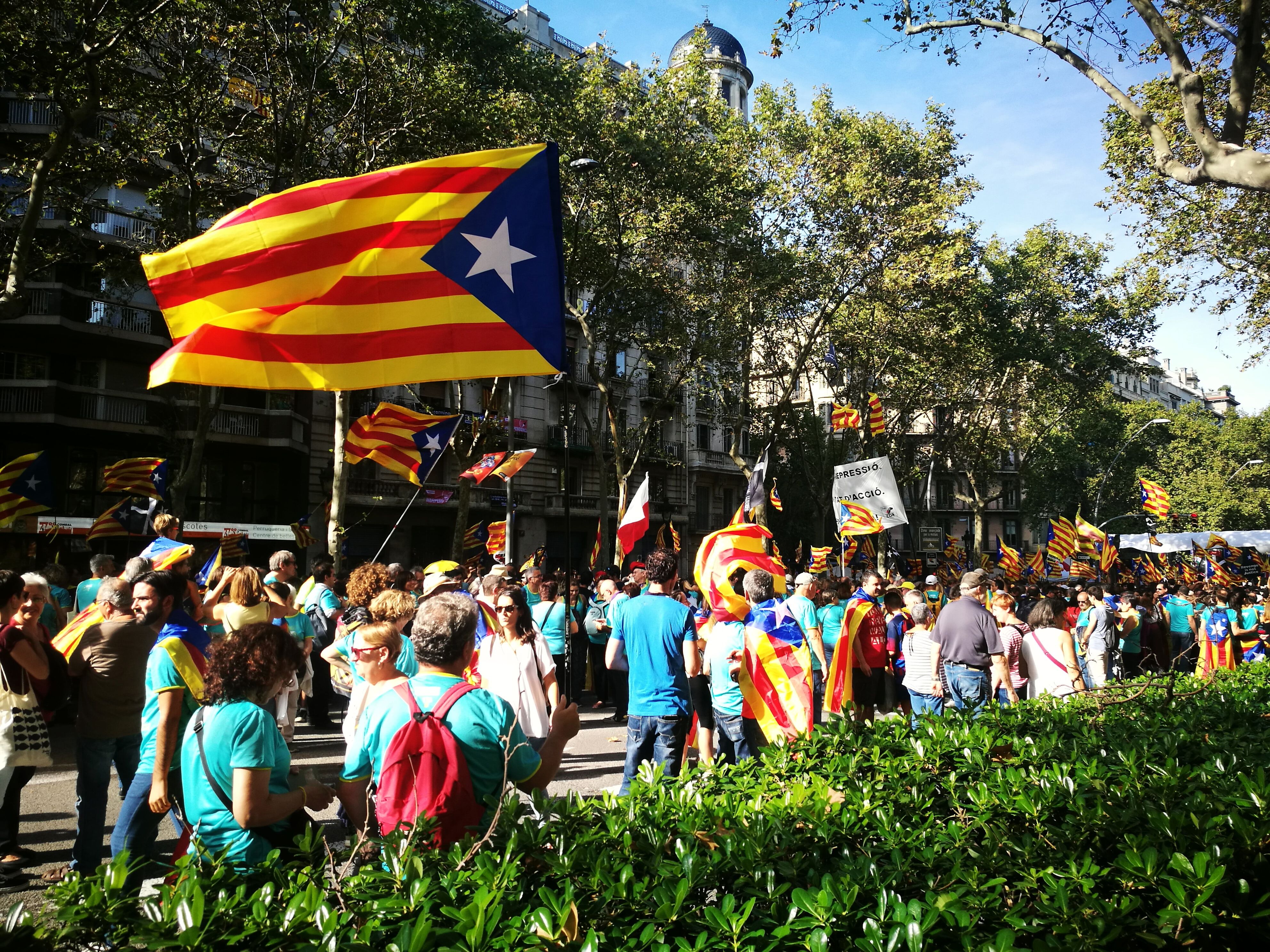 Manifestació a Barcelona