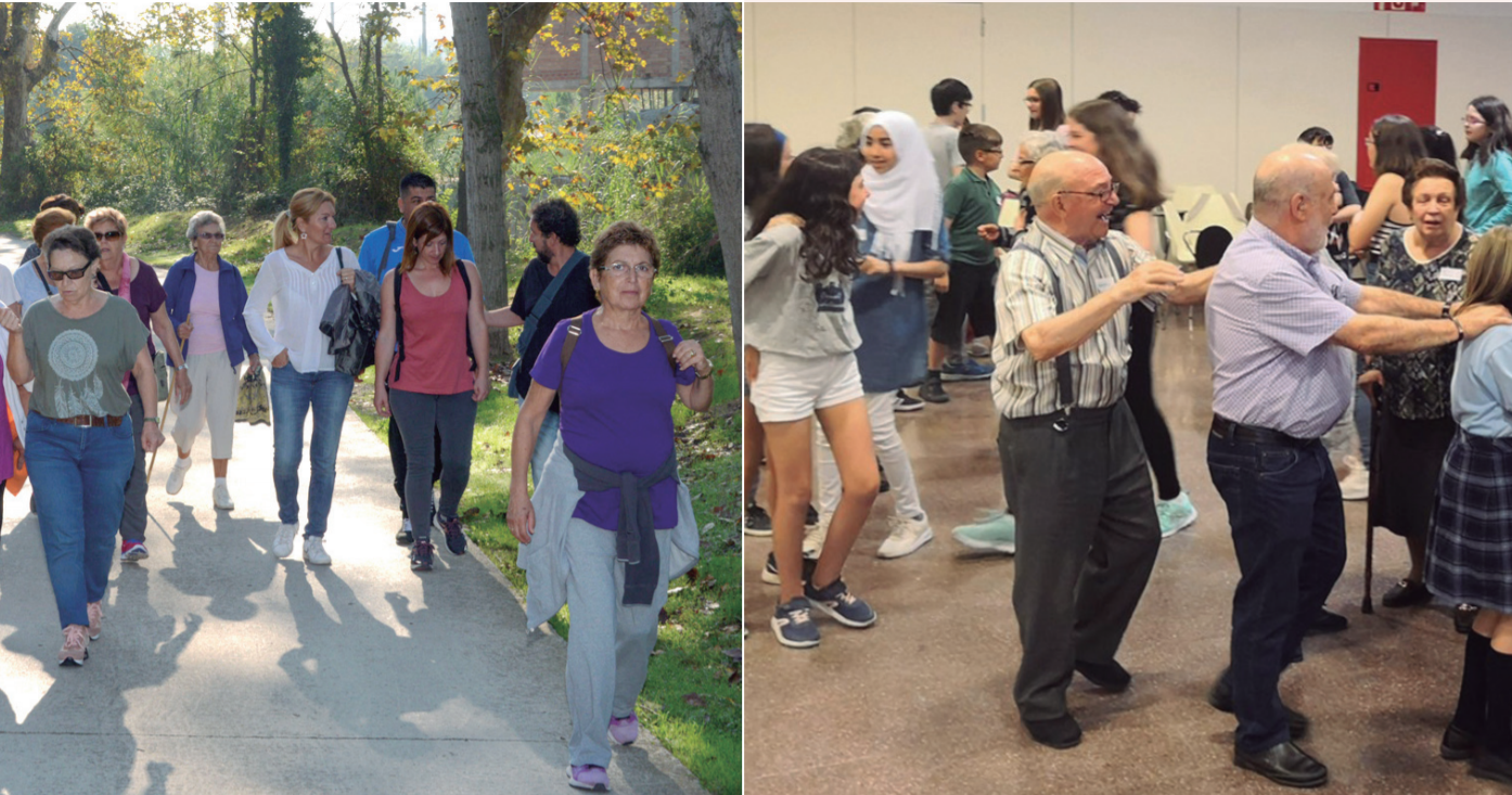 El taller de country és una de les activitats gratuïtes per a persones grans de Rubí 