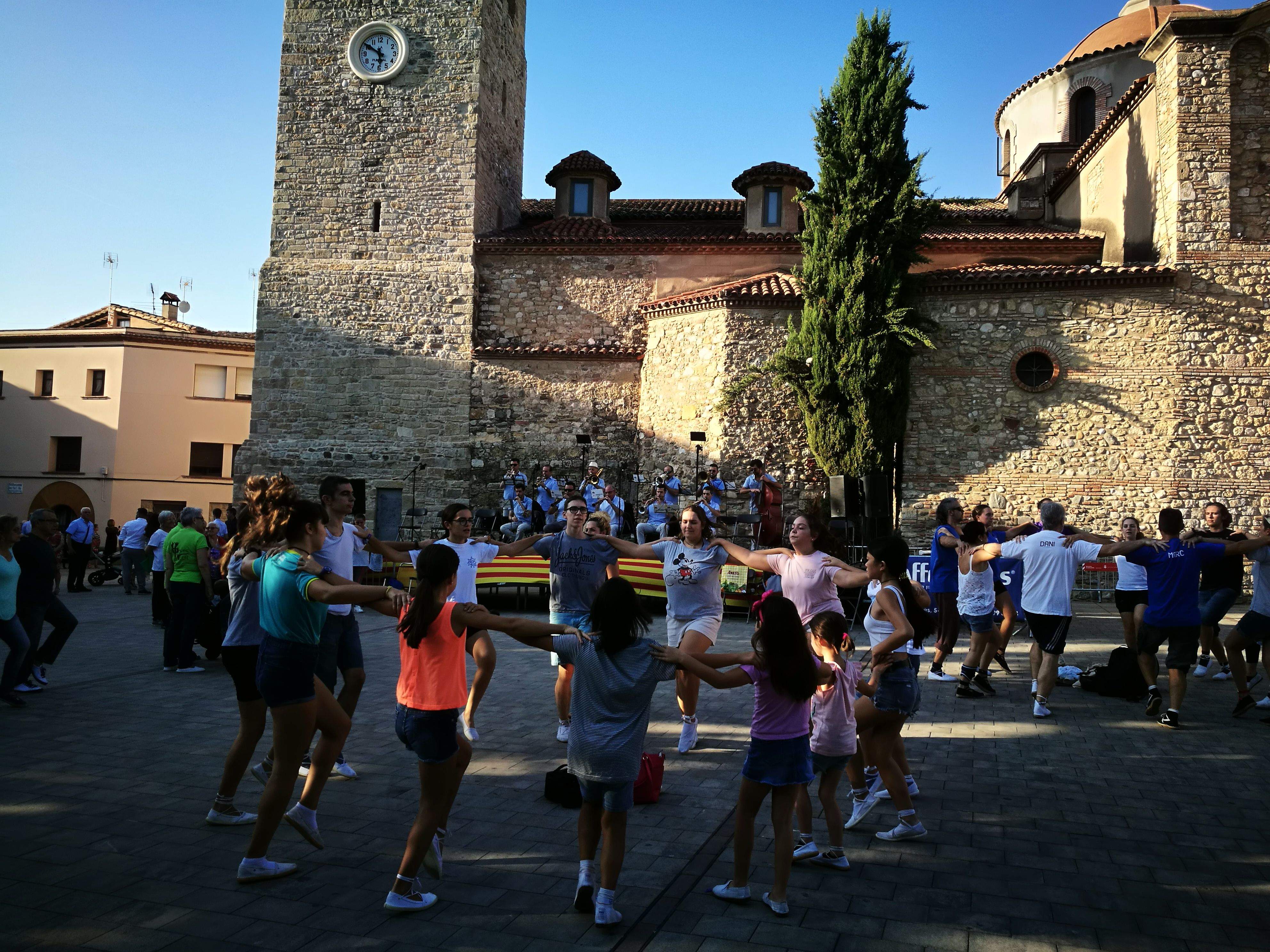 L'aplec en edicions anteriors a la plaça Dr. Guardiet. FOTO: Arxiu