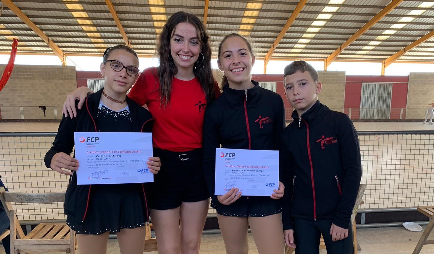CPA 2De dreta a esquerra, Daniel Madridano, Alejandra Madridano, Julia Marco i Carla Jover. FOTO: Cedida