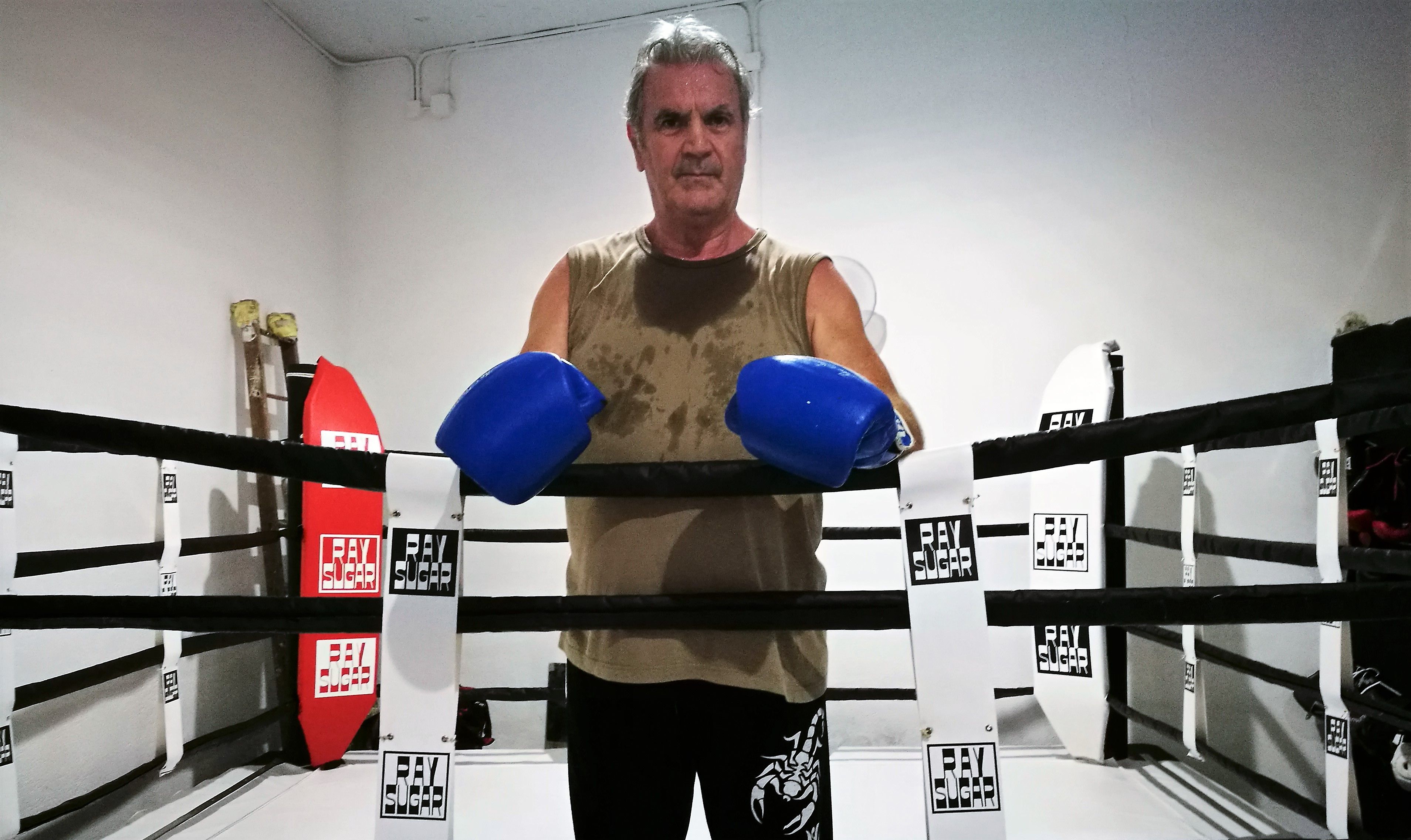 En Gregorio és de Rubí i practica boxa de dilluns a divendres. FOTO: Redacció