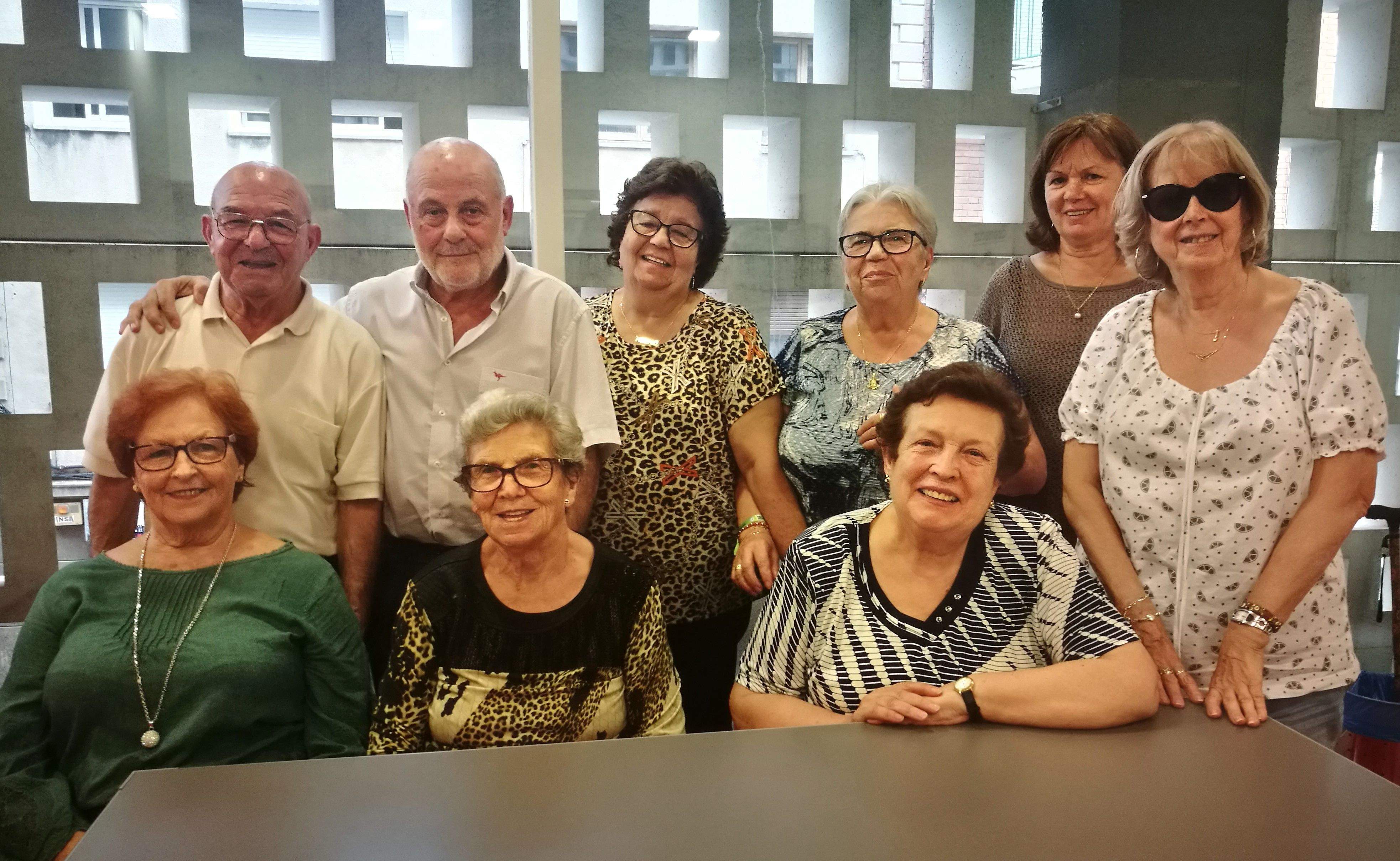 Totes les persones entrevistades a la Biblioteca municipal de Rubí. FOTO: Redacció
