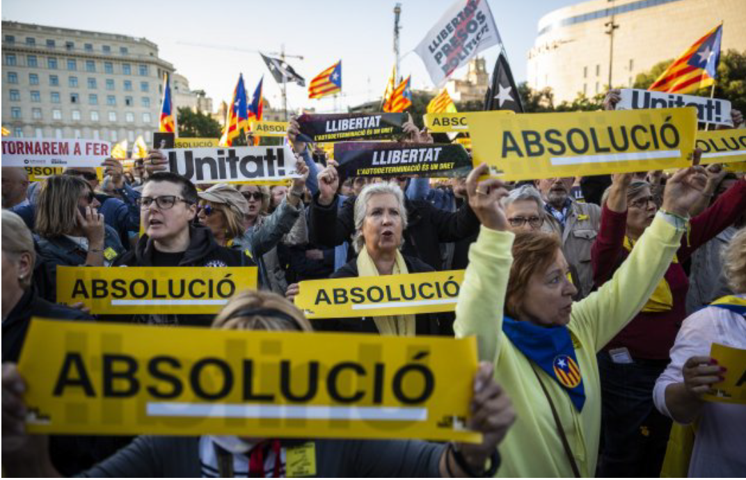 Junts per Rubí condemna el resultat de la sentència condemnatòria. FOTO: Cedida Junts per Rubí condemna el resultat de la sentència condemnatòria. FOTO: Cedida