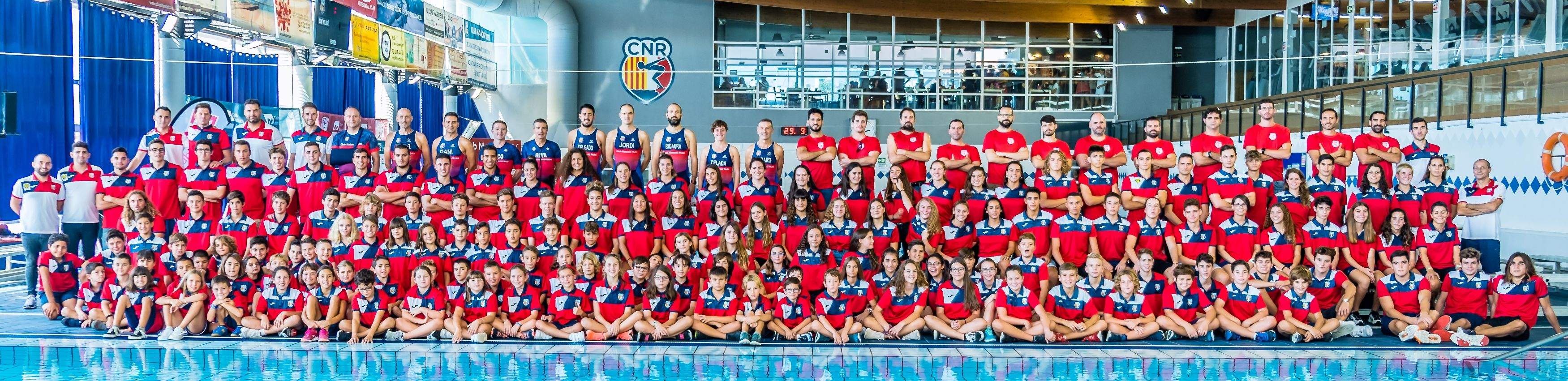 Tots els equips que conformen el Club Natació de Rubí. FOTO: Cedida Tots els equips que conformen el Club Natació de Rubí. FOTO: Cedida