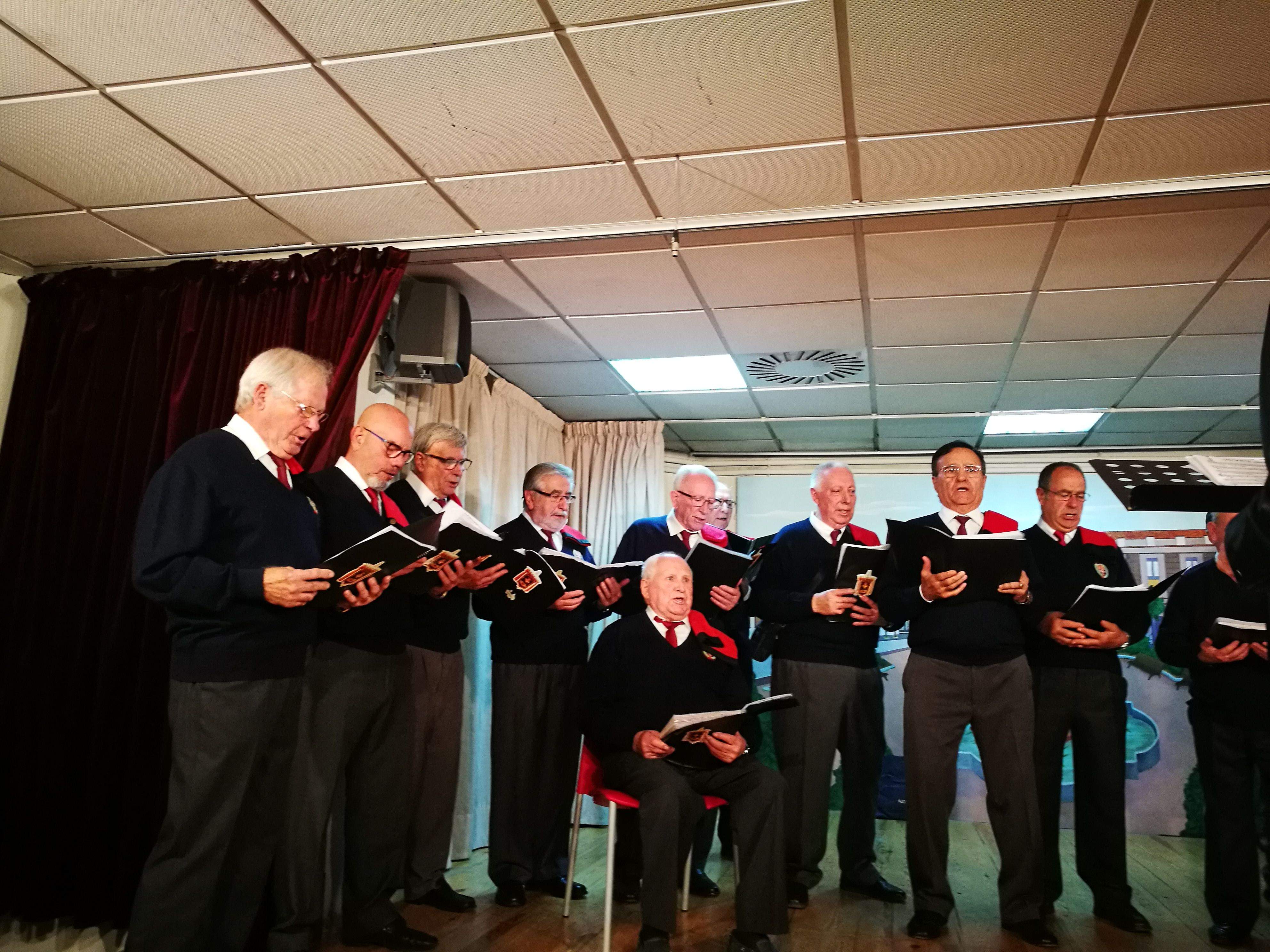 Al final de l'acte s'han cantat caramelles. FOTO: Redacció