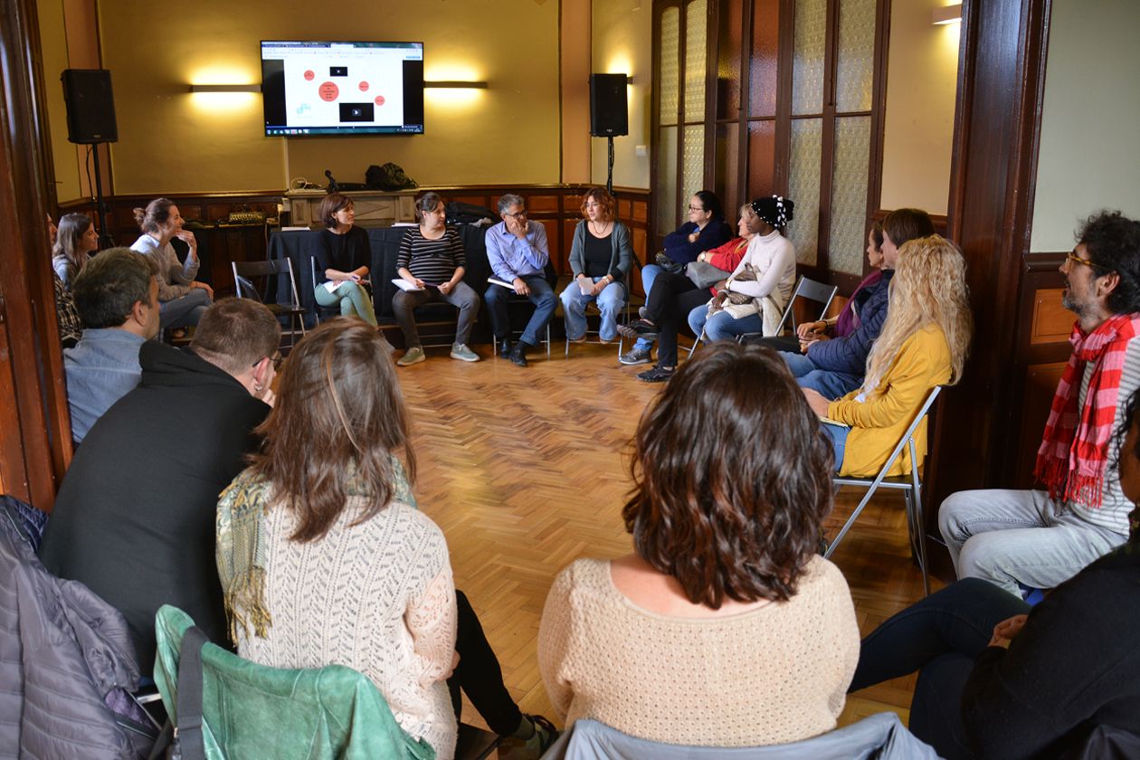 Aquest dijous ha tingut lloc una sessió tècnica sobre el projecte a l’Ateneu. FOTO: Ajuntament de Rubí