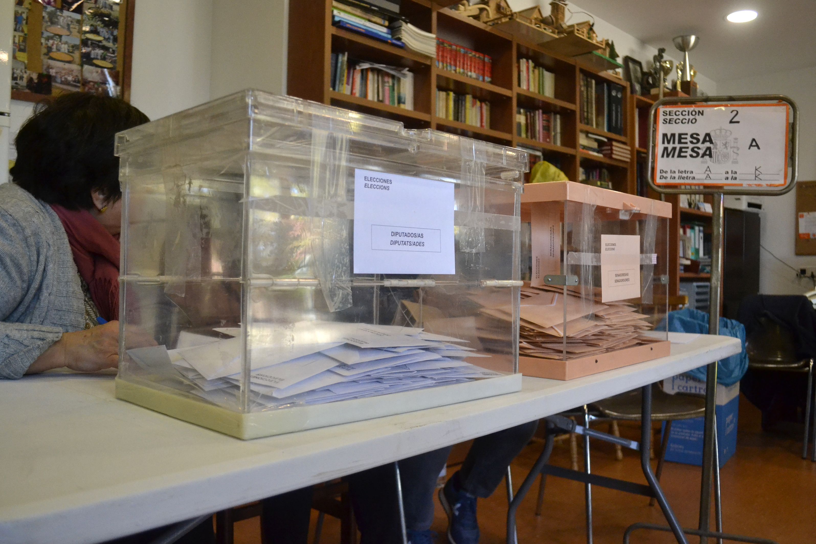Eleccions generals Rubí 10-N. FOTO: Marcel Marsal