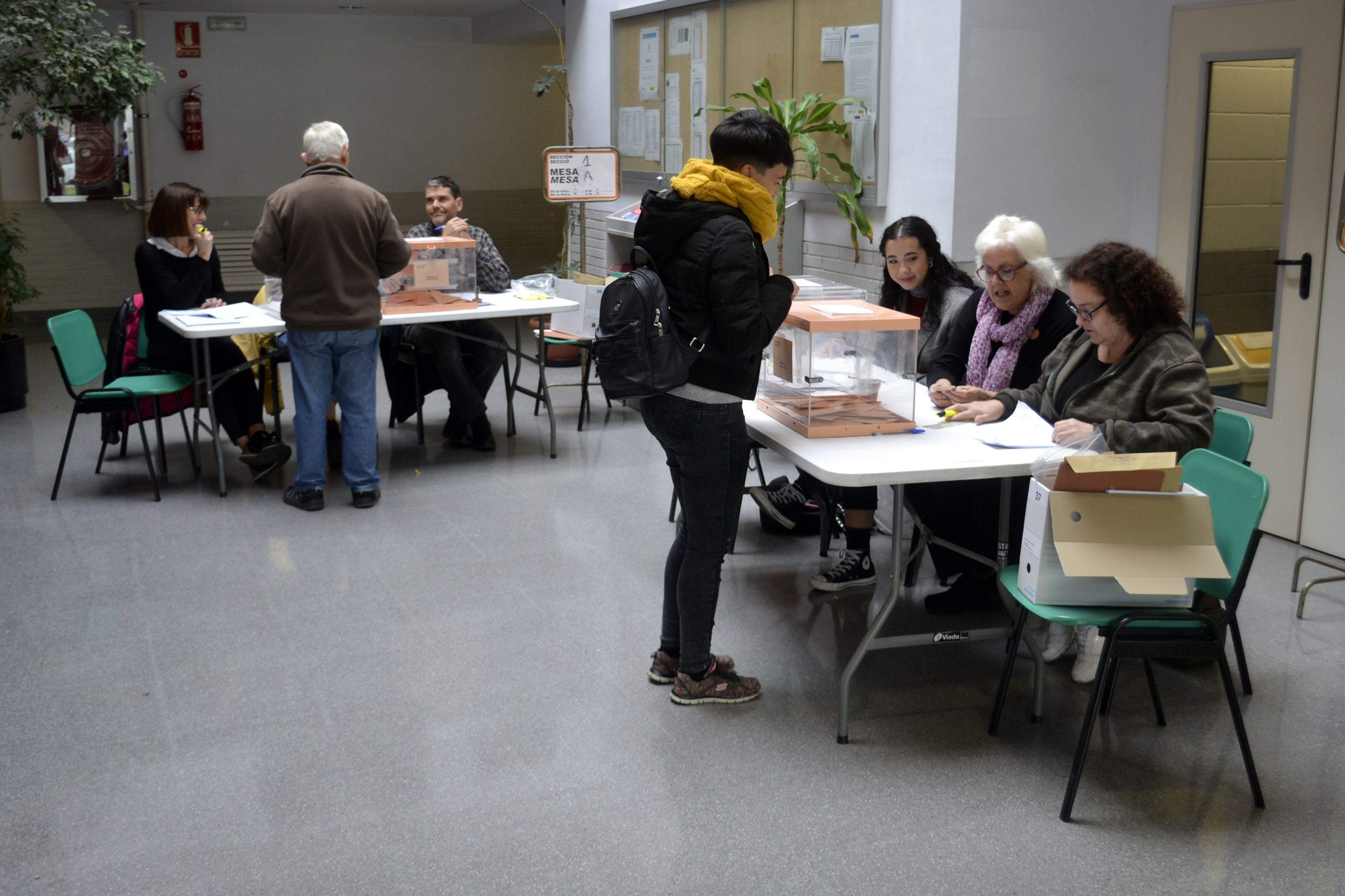 Eleccions generals Rubí 10-N. FOTO: Marcel Marsal