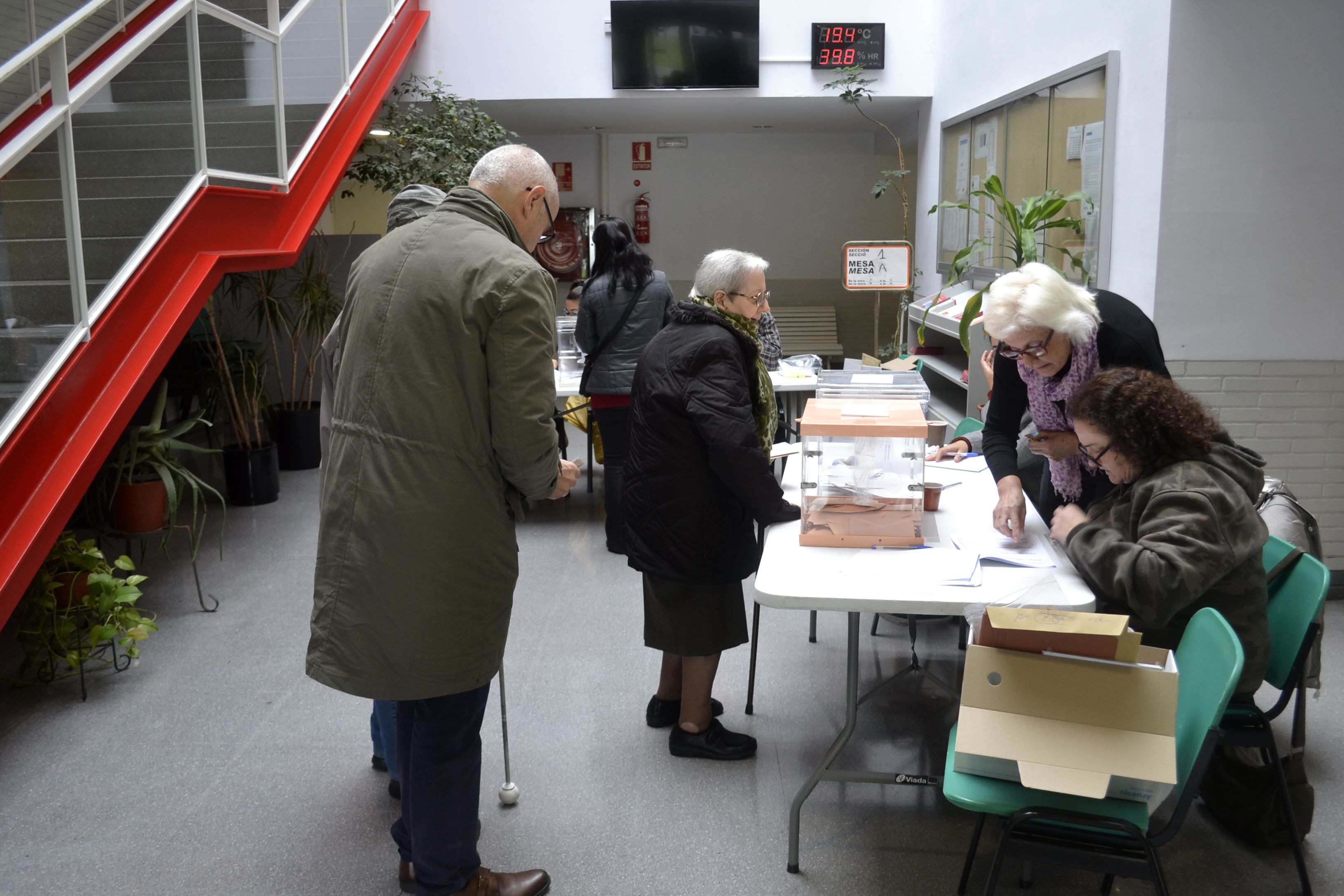 Eleccions generals Rubí 10-N. FOTO: Marcel Marsal