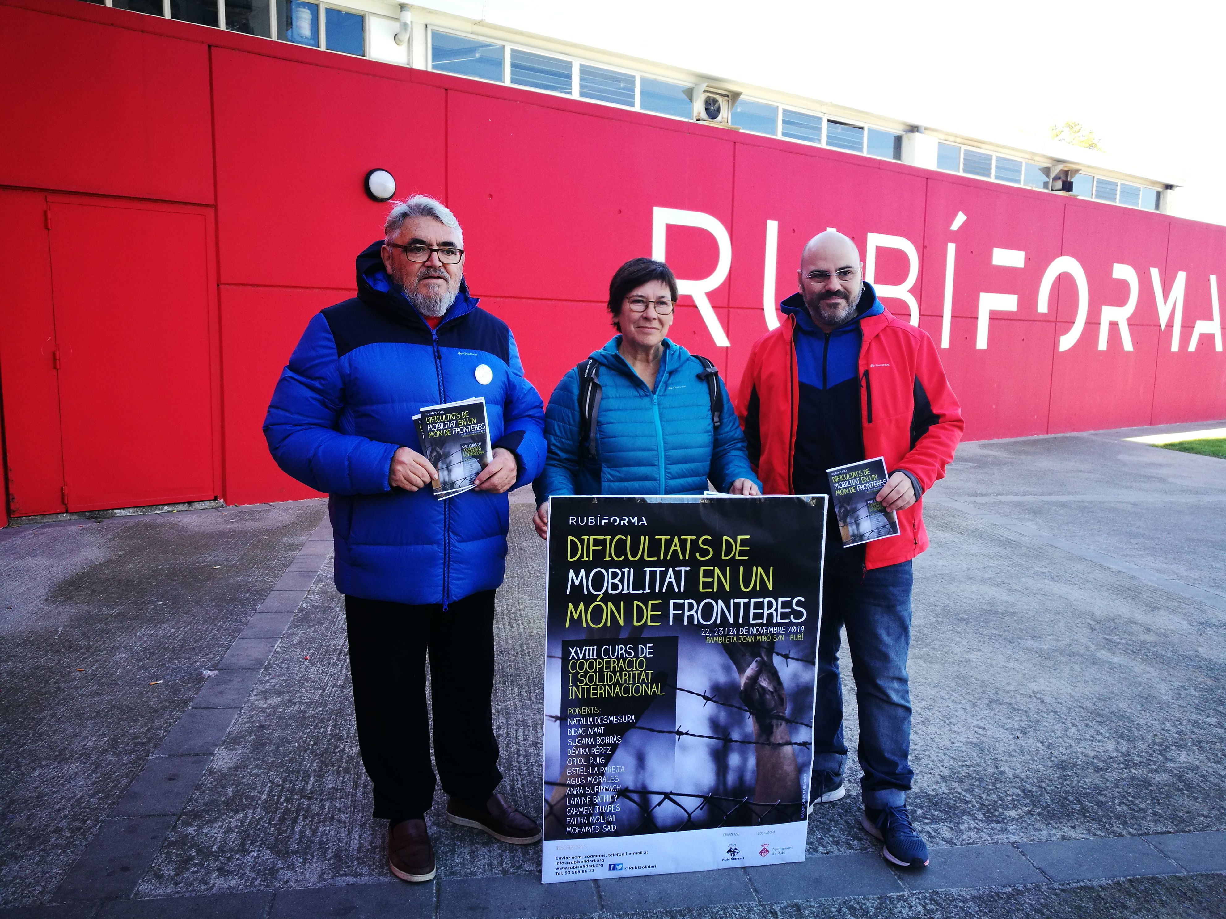 De dreta a esquerra, Pau Navarro, Núria Ribera i Josep Ma Pijuan. FOTO: Redacció