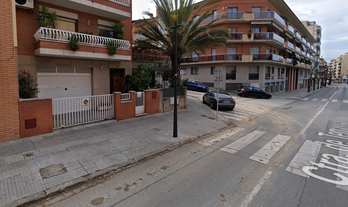 L'accident va tenir lloc a la carretera de Terrassa, davant del número 50. FOTO: Google Maps