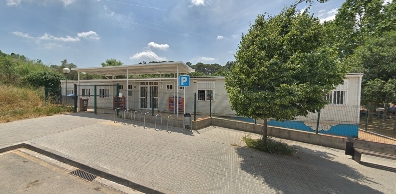 Barracons de l'Escola del Bosc. FOTO: Google Maps