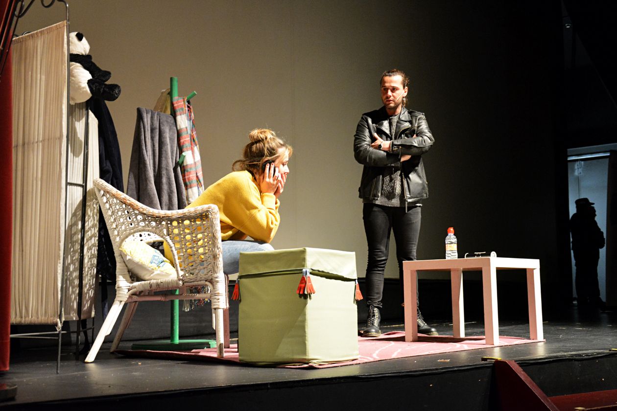 L'activitat 'Canvi de marxa' ha tingut lloc aquest dimecres al teatre municipal La Sala. FOTO: Ajuntament de Rubí