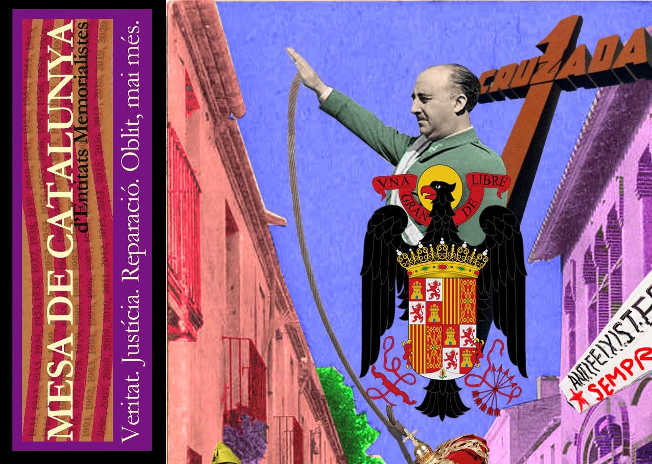 La concentració tindrà lloc aquest dissabte a les 12 h a la Rambla del Ferrocarril de Rubí. FOTO: Cartell de la Mesa de Catalunya