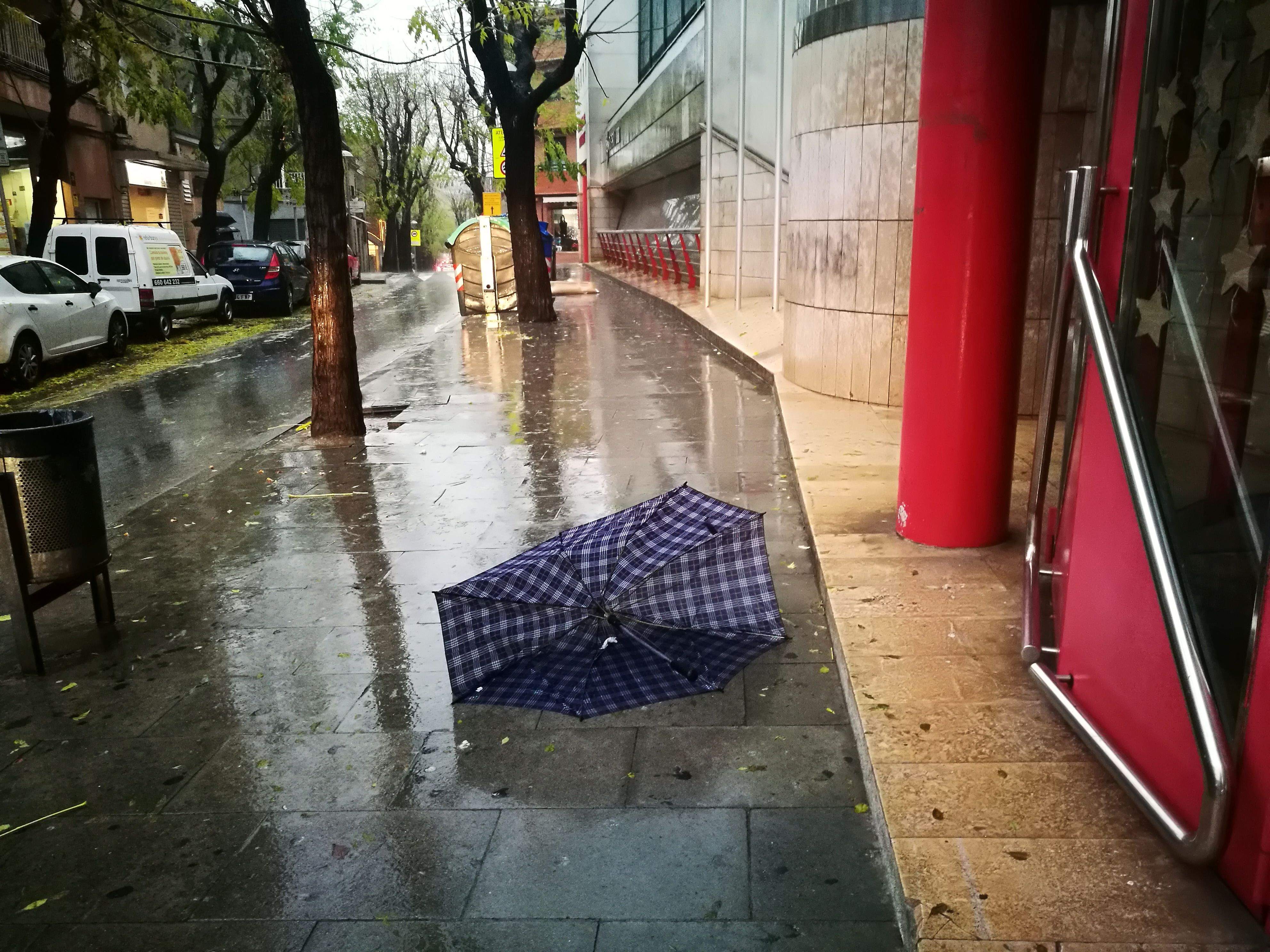 Previsió de pluges durant tot el dia a Rubí. FOTO: Redacció