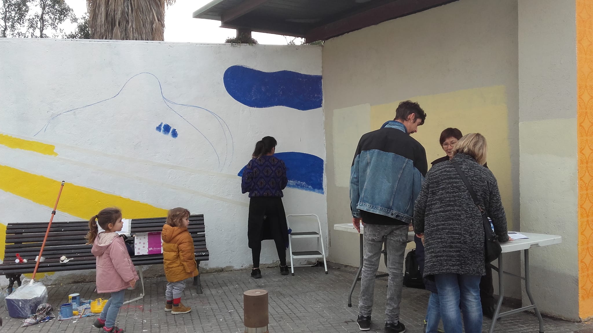 Les obres es van dur a terme durant el passat divendres i el cap de setmana a Rubí. FOTO: Cedida