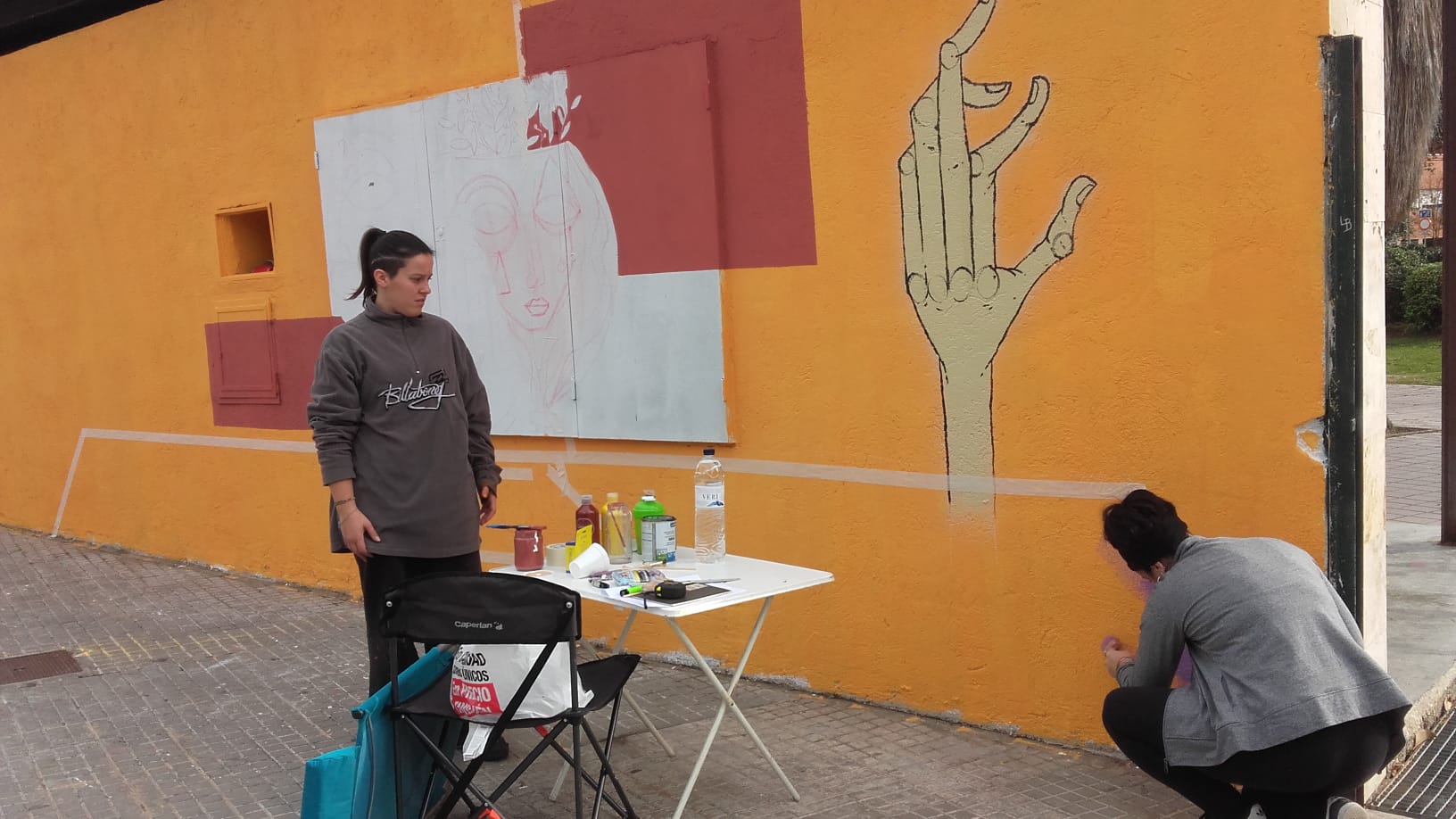 Una iniciativa de Rubí Solidari per commemorar el Dia Internacional dels Drets Humans. FOTO: Cedida