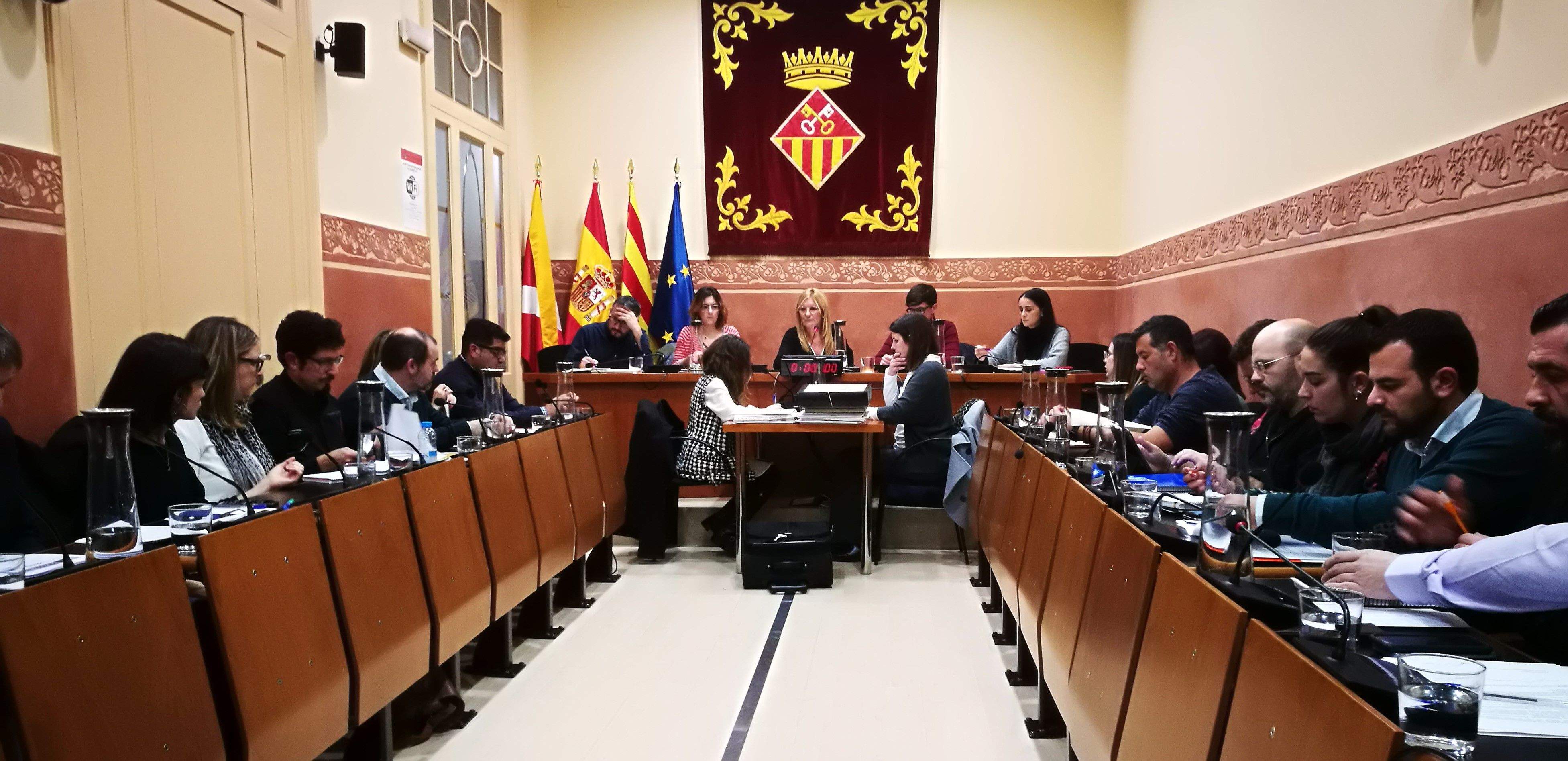 El Ple municipal de Rubí del mes de desembre. FOTO: Redacció