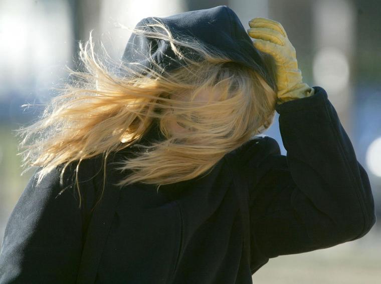 Ratxes fortes de vent a Rubí 