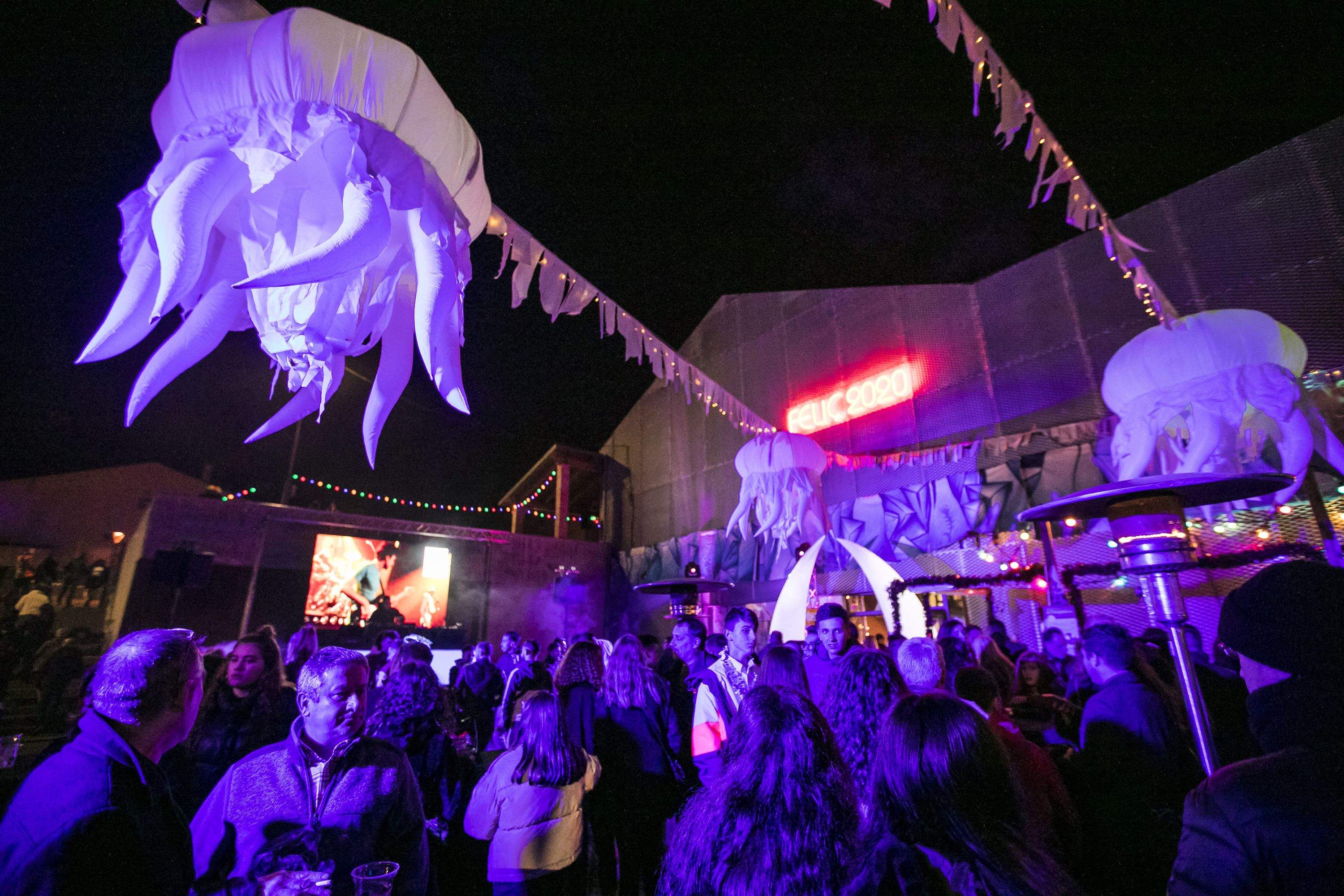 La festa de Cap d'Any del Celler s'ha celebrat sense incidències sanitàries ni de seguretat. FOTO: Ajuntament de Rubí -Lali Puig