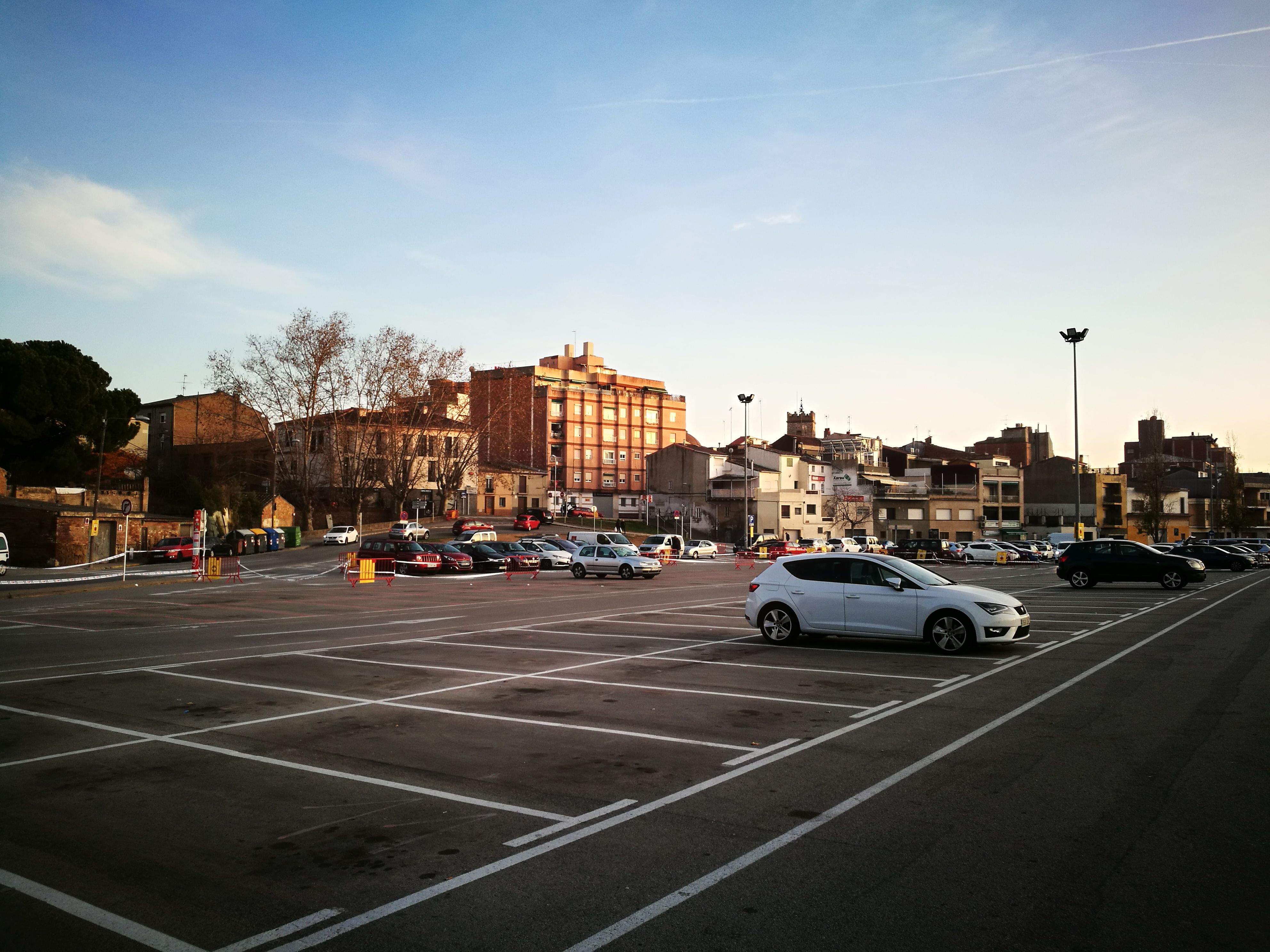 Aparcament de l'Escardívol. FOTO: Redacció