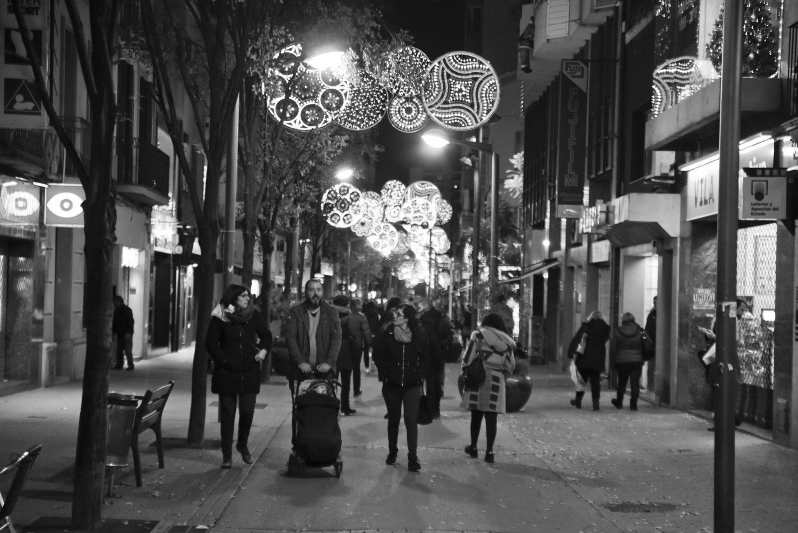 Carrer comercial de Rubí. FOTO: Redacció