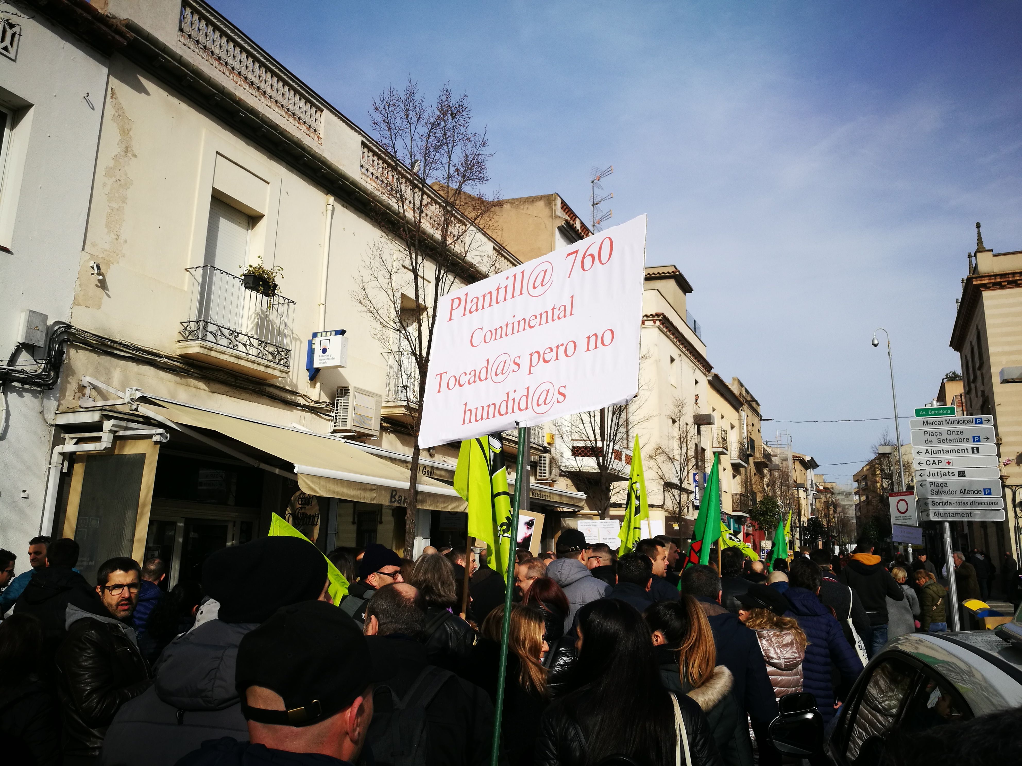 Vaga de la de plantilla Continental  15/01/2019