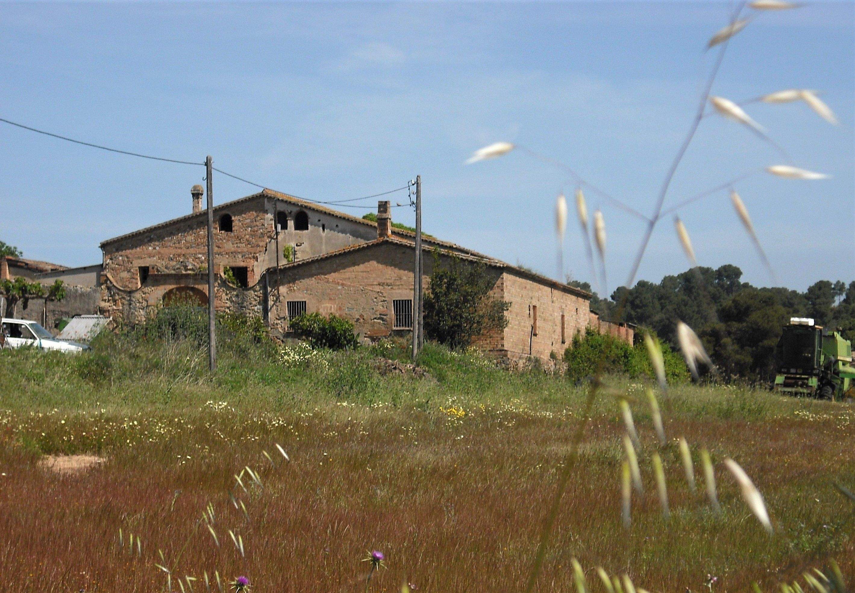La masia de Can Serrafossà. FOTO: Jordi Vilalta
