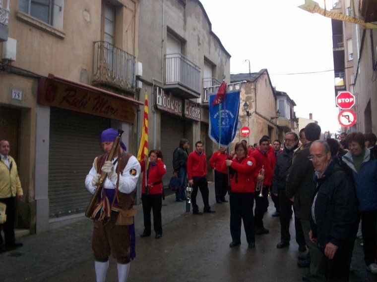 Els Tres Tombs a Rubí antigament