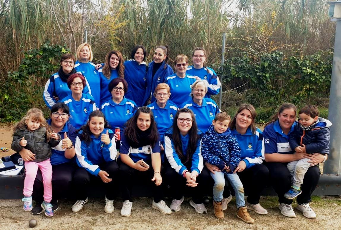 L'equip femení de la UP Las Torres-Rubí. FOTO: Cedida