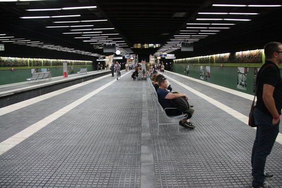 Possible flexibilització dels abonaments de transport amb el teletreball. Estació de Ferrocarrils de Sarrià. FOTO: ACN Possible flexibilització dels abonaments de transport amb el teletreball. Estació de Ferrocarrils de Sarrià. FOTO: ACN