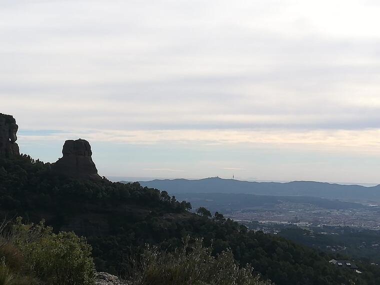 L'illa de Mallorca es veu des de La Mola | CEDIDA L'illa de Mallorca es veu des de La Mola | CEDIDA
