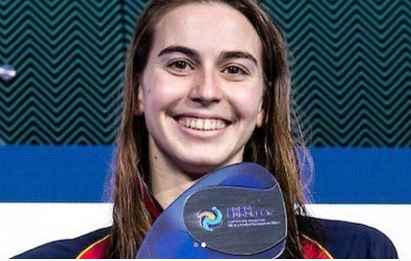 Beatriz Ortiz, campiona d'Europa 2020 amb la selecció espanyola i Most Valuable Player. FOTO: Cedida
