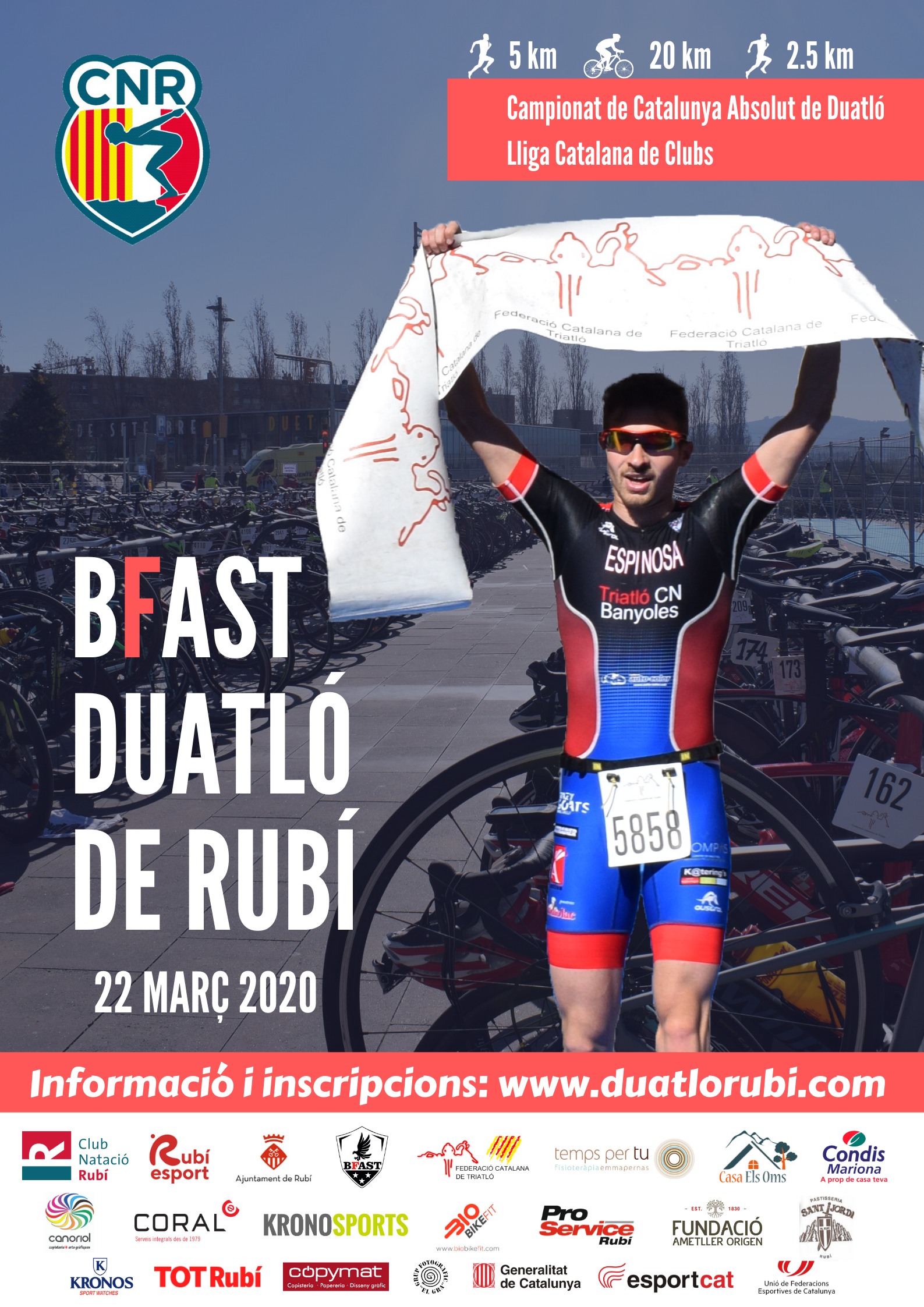 Cartell del BFAST Duatló de Rubí