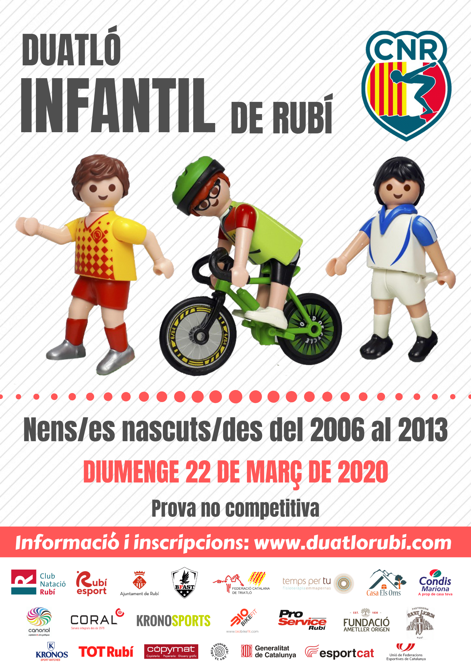 Cartell del Duatló infantil Cartell del Duatló infantil