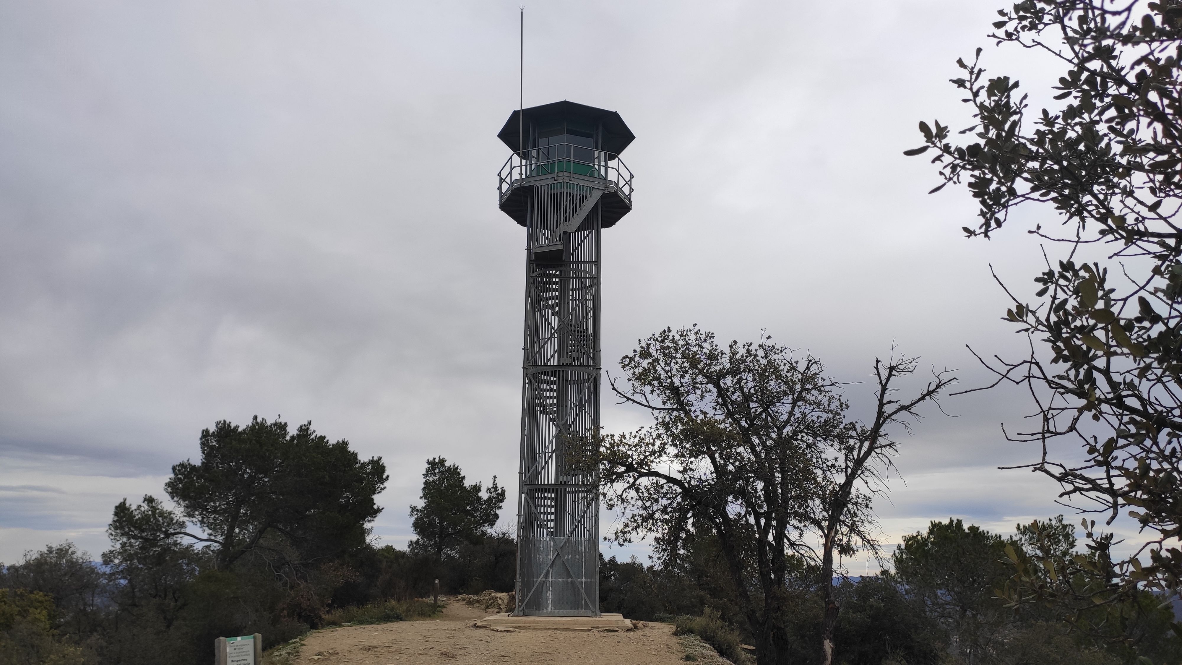 La torre de vigilància. FOTO: Redacció