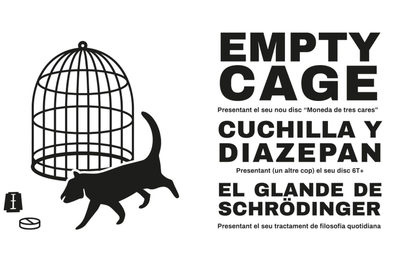 Empty Cage presenta el seu nou disc Moneda de tres cares