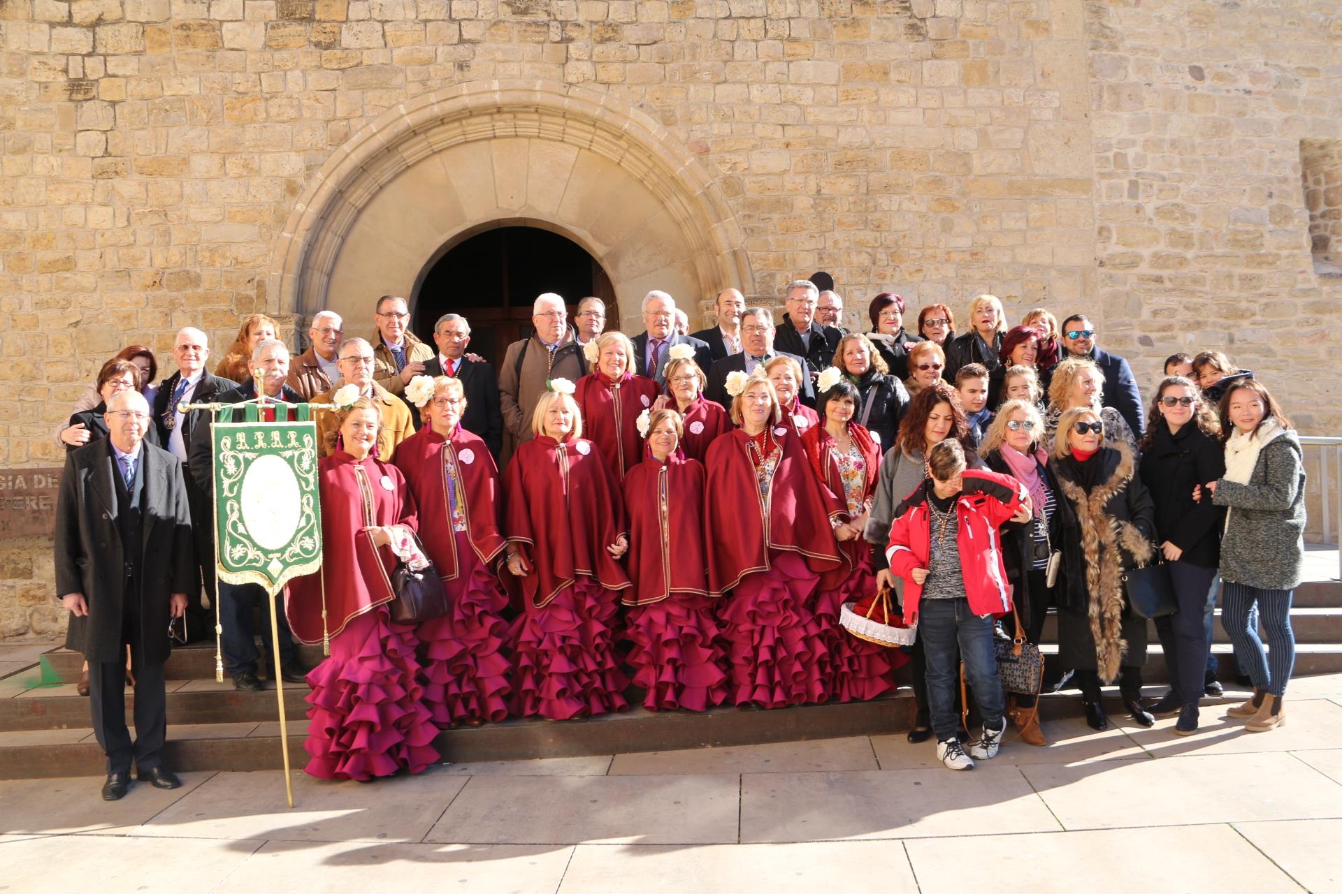 La Candelera del 2019. FOTO: Facebook de l'Asociación Rociera Andaluza de Rubí