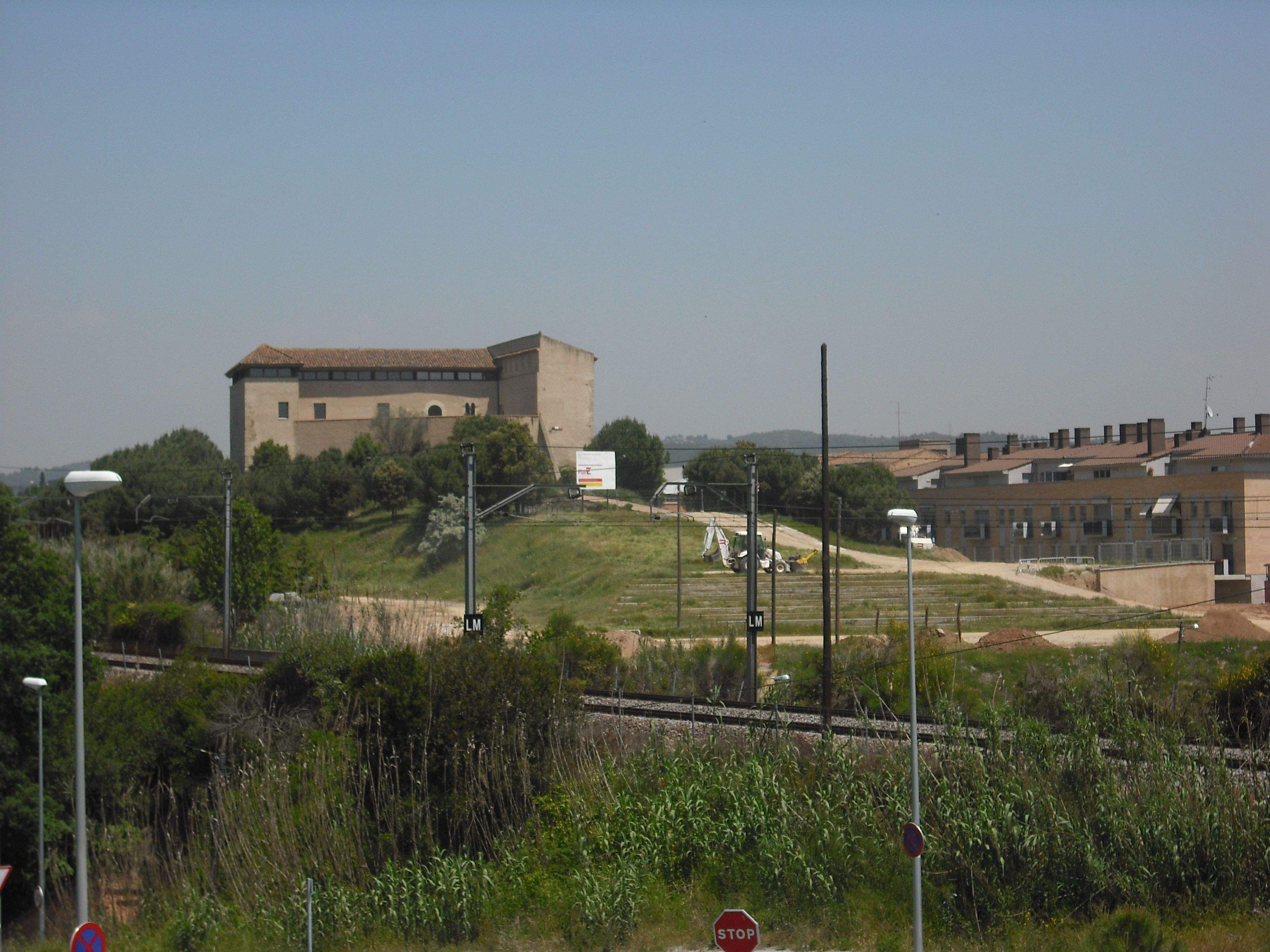 Les obres en el Castell de Rubí el maig de 2010. FOTO: Jordi Vilalta