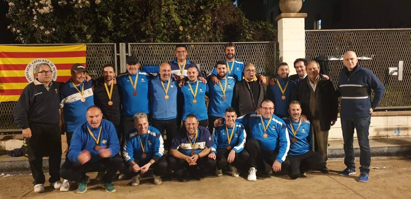 Els jugadors de la UP Las Torres-Rubí. FOTO: Cedida