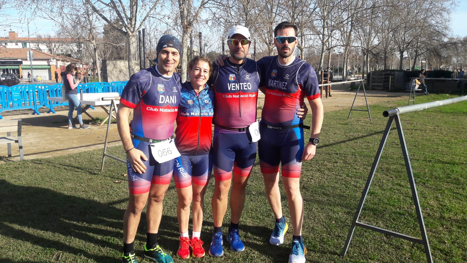 Equip B mixte de duatló. FOTO: Cedida Equip B mixte de duatló. FOTO: Cedida