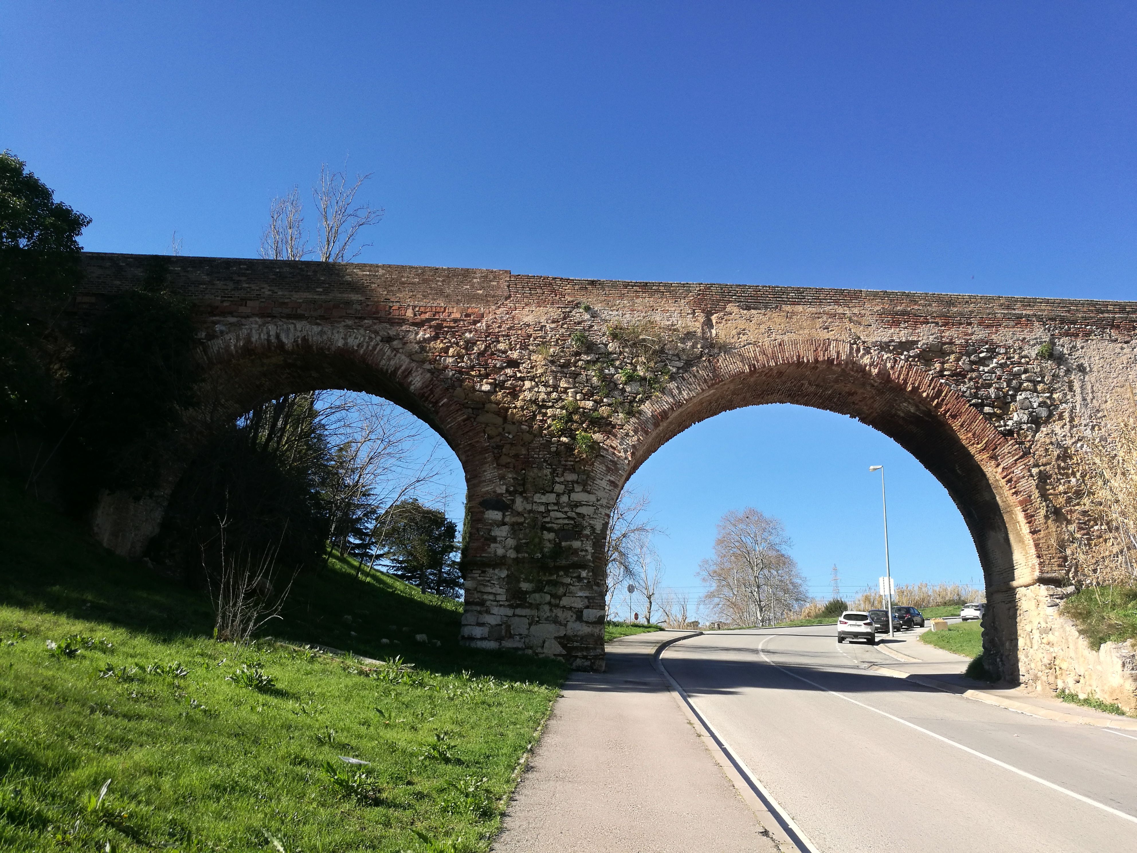 El pont de Can Claverí. FOTO: Redacció