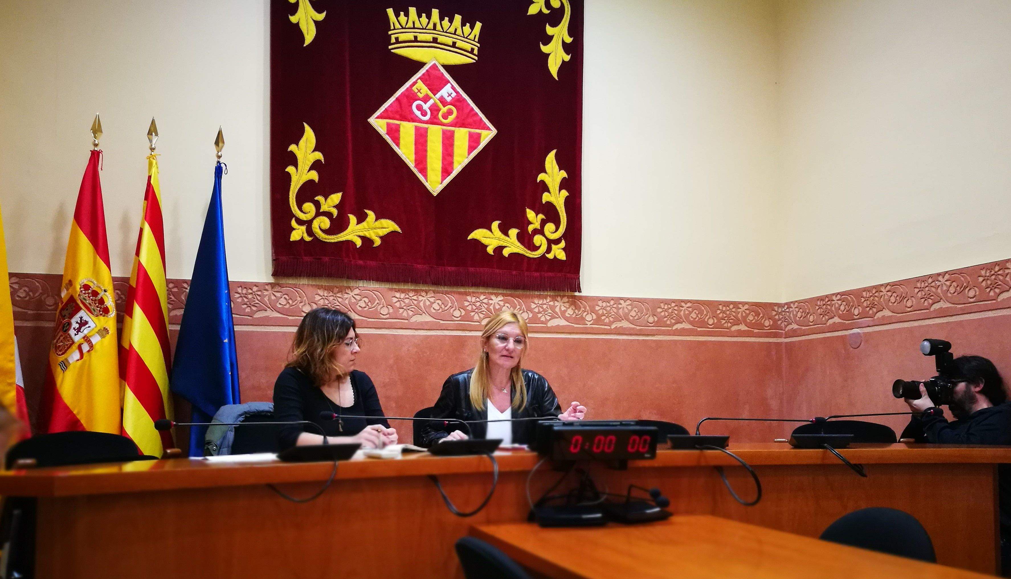 L'alcaldessa de Rubí, Ana María Martínez, i la segona tinenta d’alcaldia, Ànnia García. FOTO: Redacció L'alcaldessa de Rubí, Ana María Martínez, i la segona tinenta d’alcaldia, Ànnia García. FOTO: Redacció