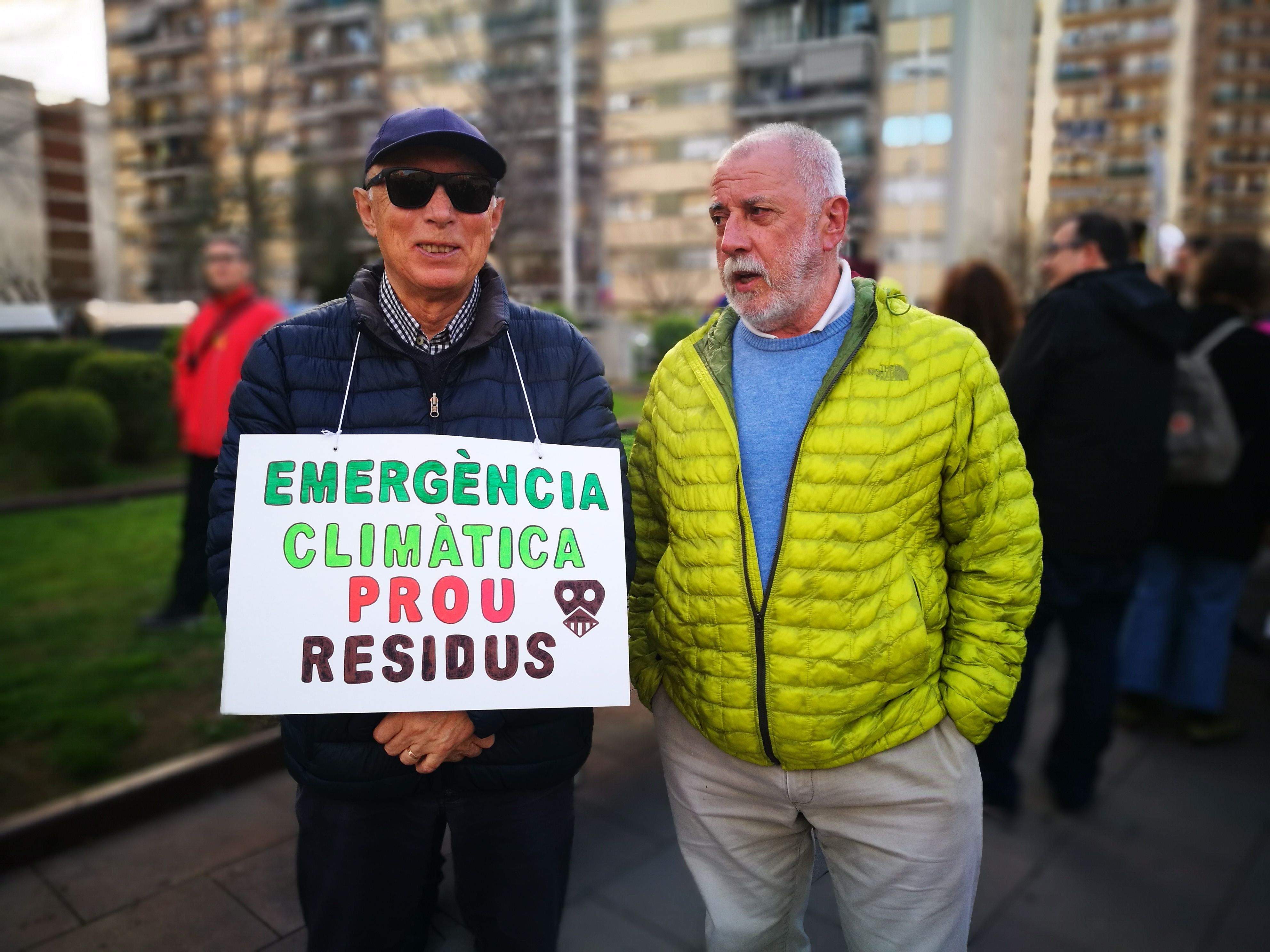 Manifestació contra l'abocador de Can Balasc