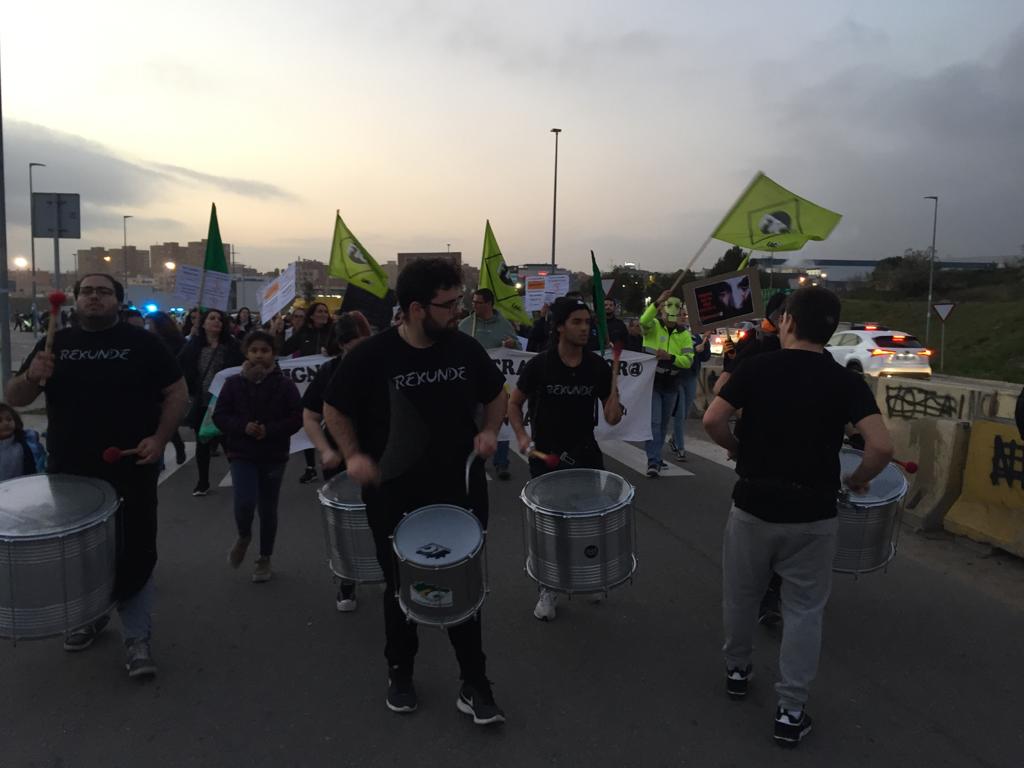 Manifestació contra l'abocador de Can Balasc