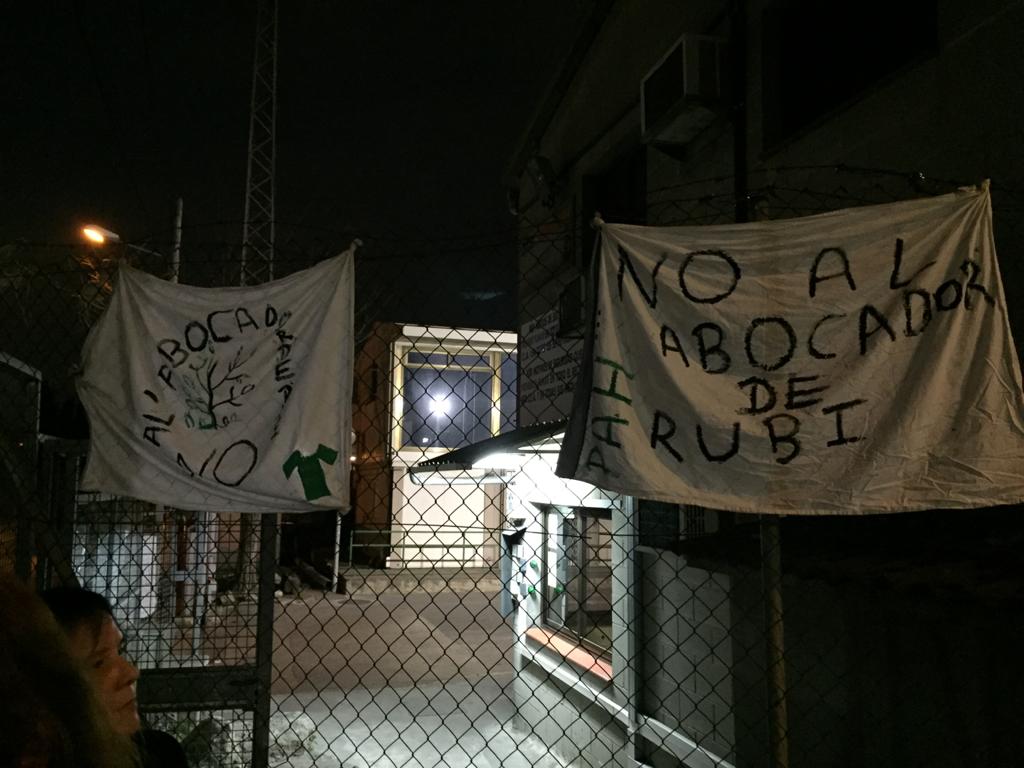 Manifestació contra l'abocador de Can Balasc