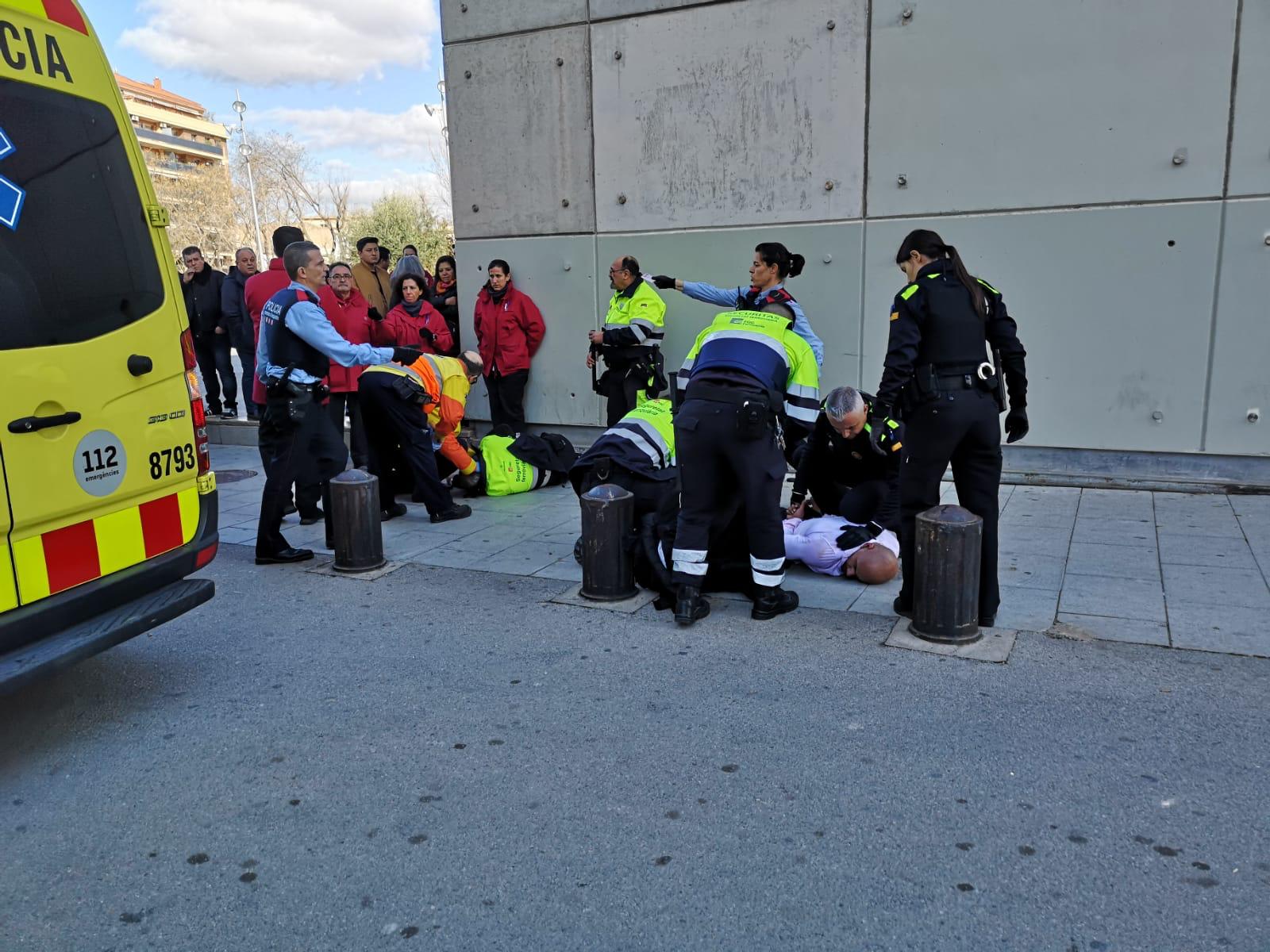 L'home ha estat detingut FOTO: Montse Camero